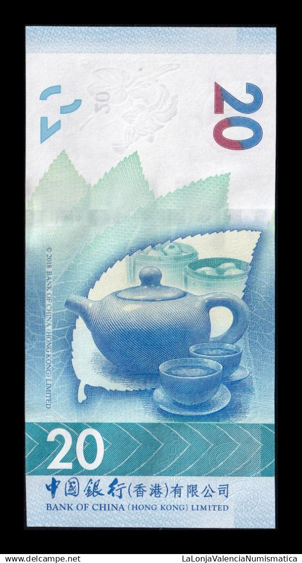 Hong Kong 20 Dollars Bank Of China 2023 Pick 348c Sc Unc - Hong Kong
