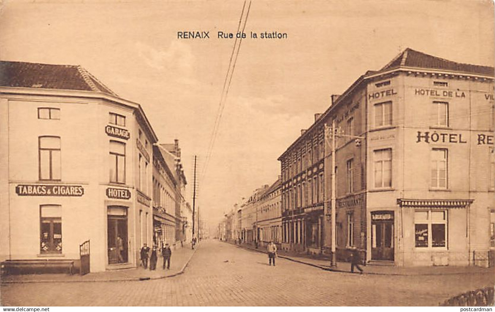 RONSE Renaix (O. Vl.) Statiestraat - Ed. Vancoppenolle - Renaix - Ronse