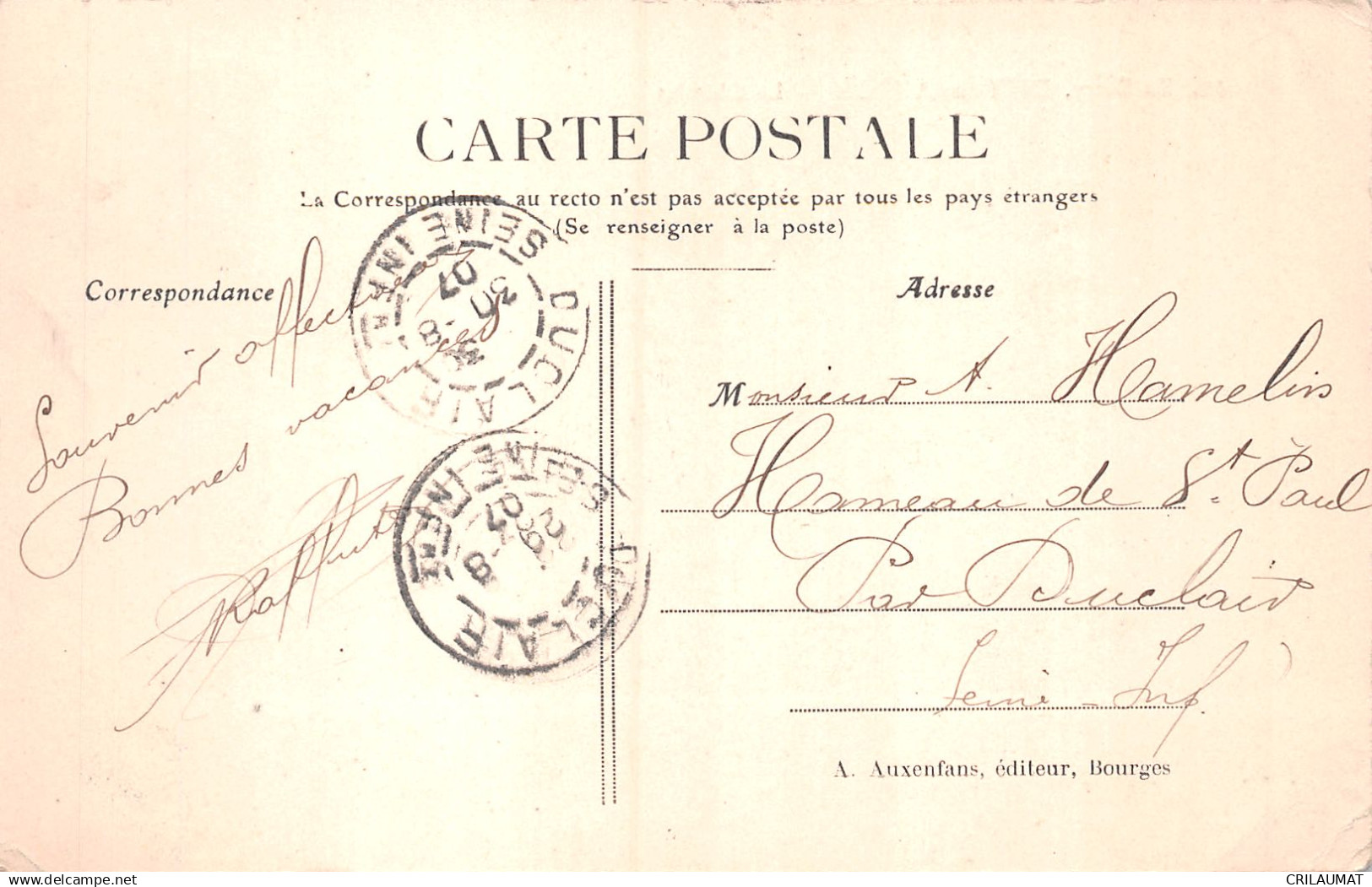 18-DUN SUR AURON-N°5176-D/0265 - Dun-sur-Auron