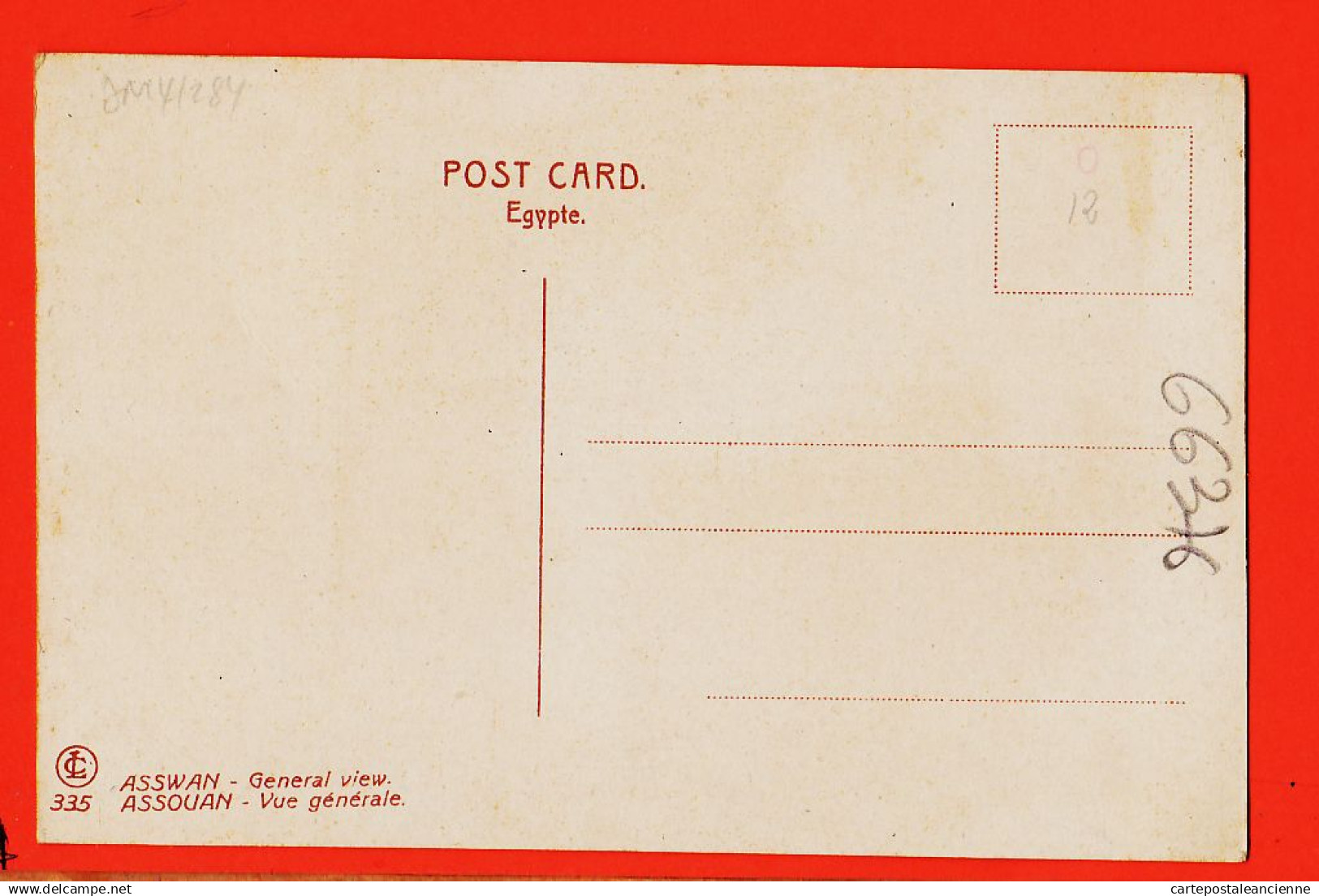 22497 /  ASSWAN Egypt ◉ General View (•◡•) ASSOUAN Egypte Vue Generale 1905s ◉ L-C 335 Assuan - Assuan