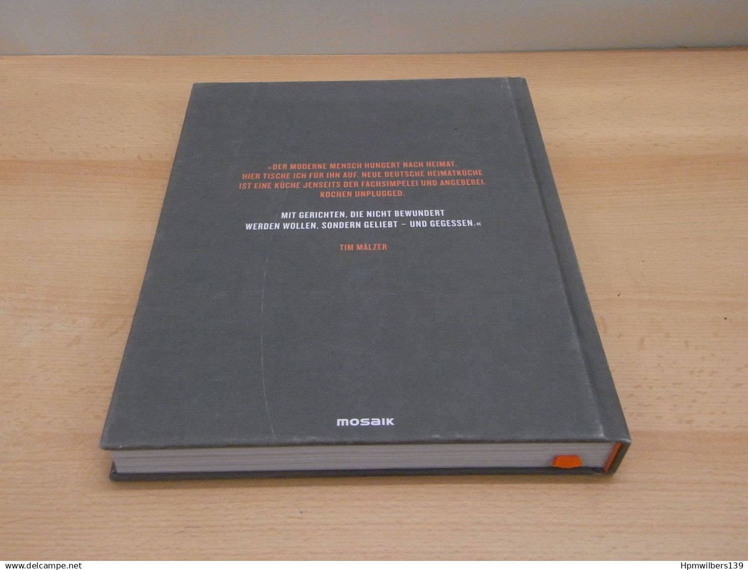 Boek + Handtekening : Tim Mälzer 2018 - Kookboek (s388) - Autographe / Signature - Televisie & Internet