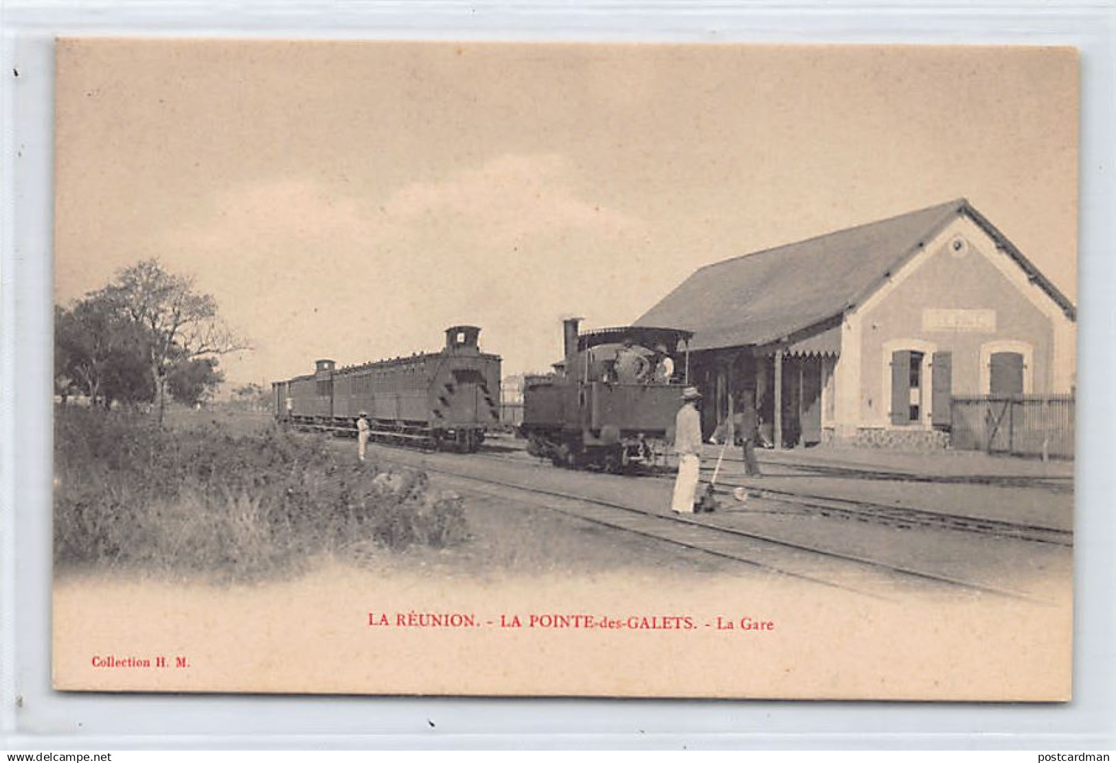La Réunion - LA POINTE DES GALETS - La Gare - Ed. H.M. - Autres & Non Classés