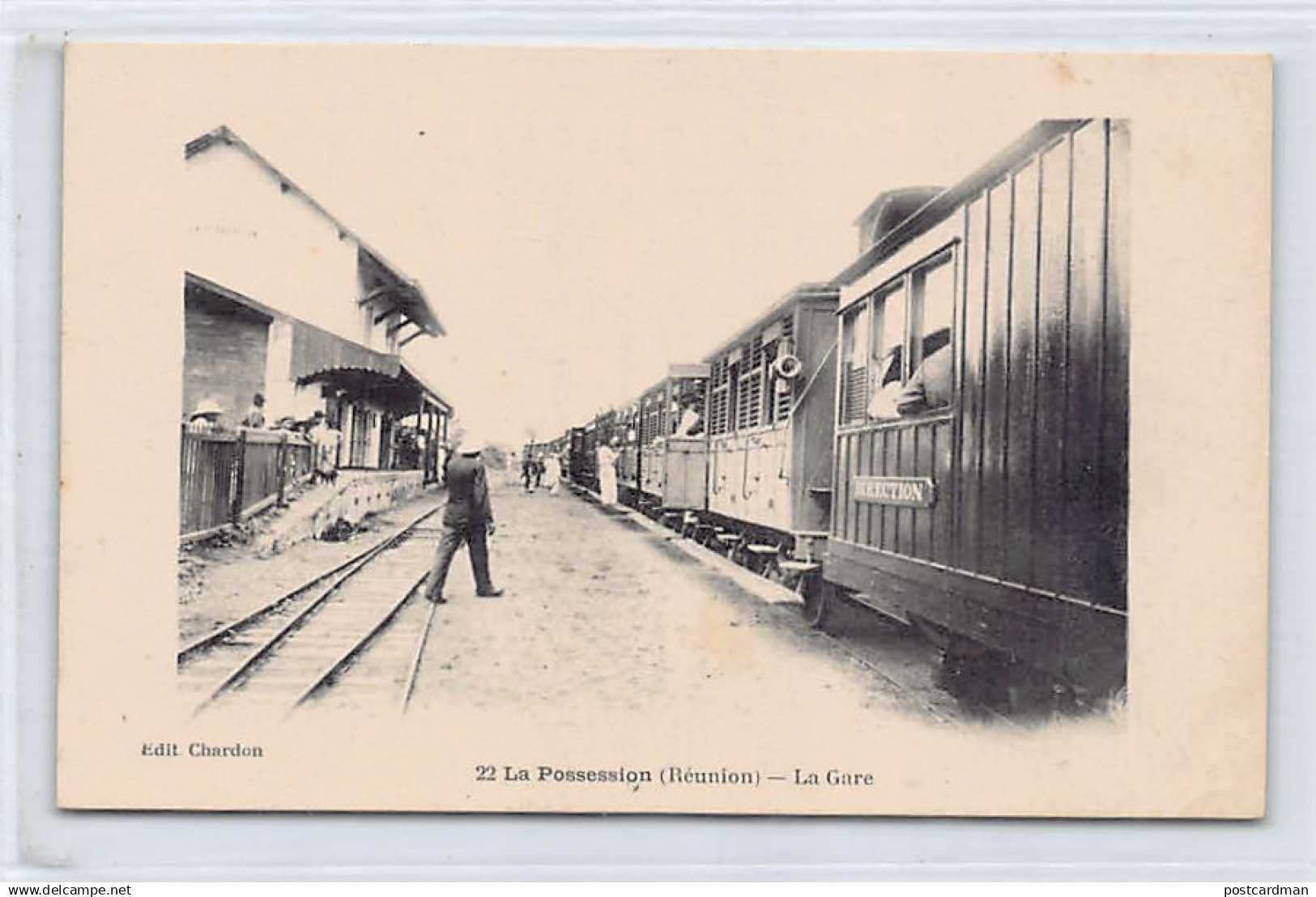 La Réunion - LA POSSESSION - La Gare - Ed. Chardon 22 - Autres & Non Classés