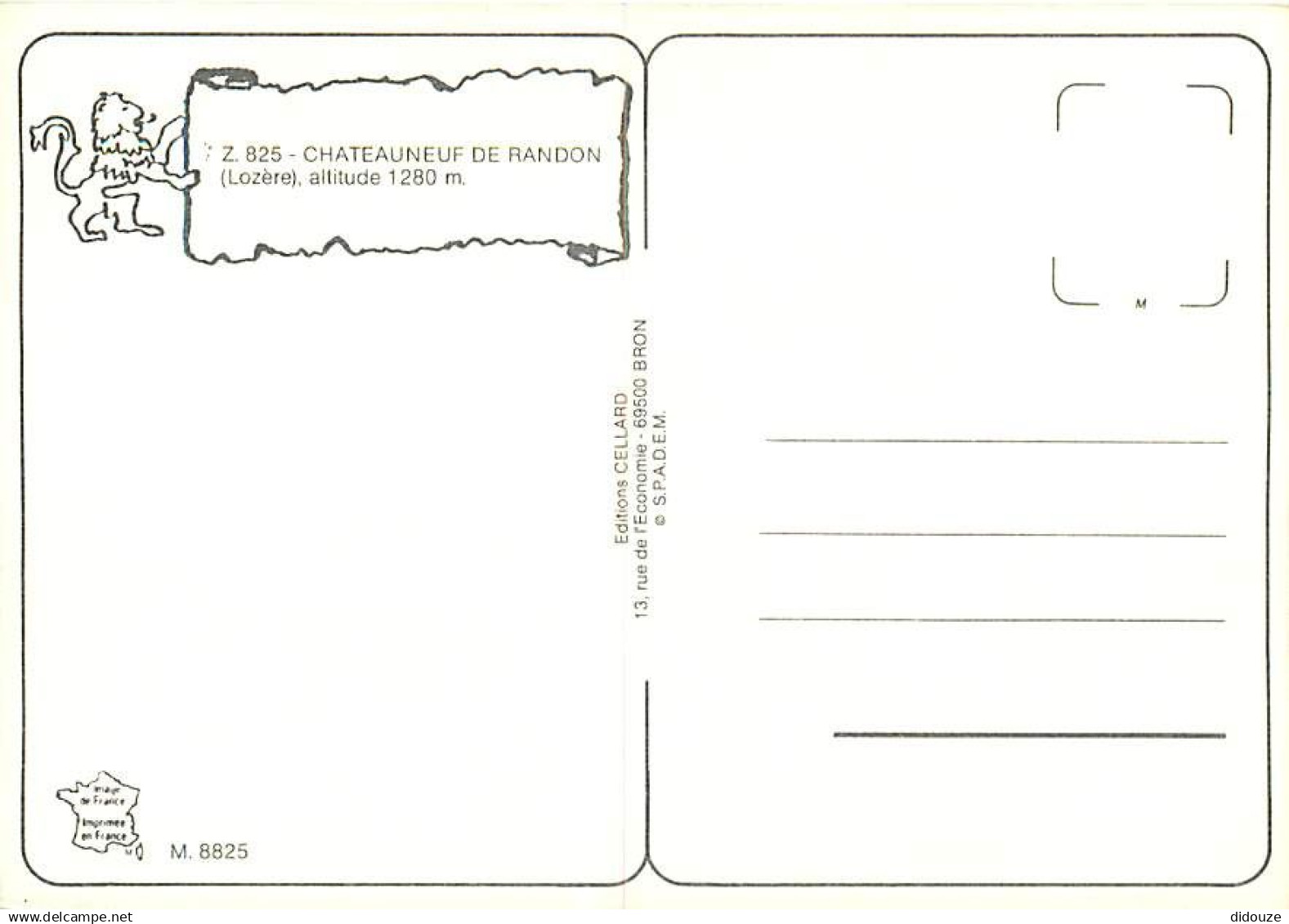 48 - Chateauneuf De Randon - Multivues - CPM - Voir Scans Recto-Verso - Chateauneuf De Randon