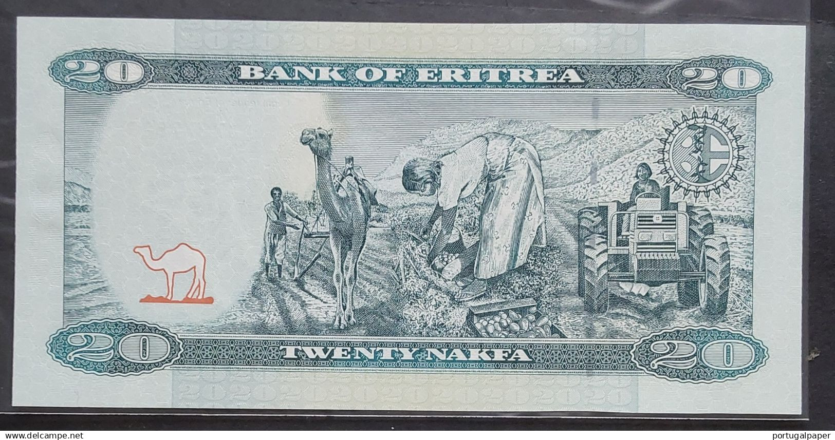 Eritrea  20 Nakfa 2012. UNC - Eritrea
