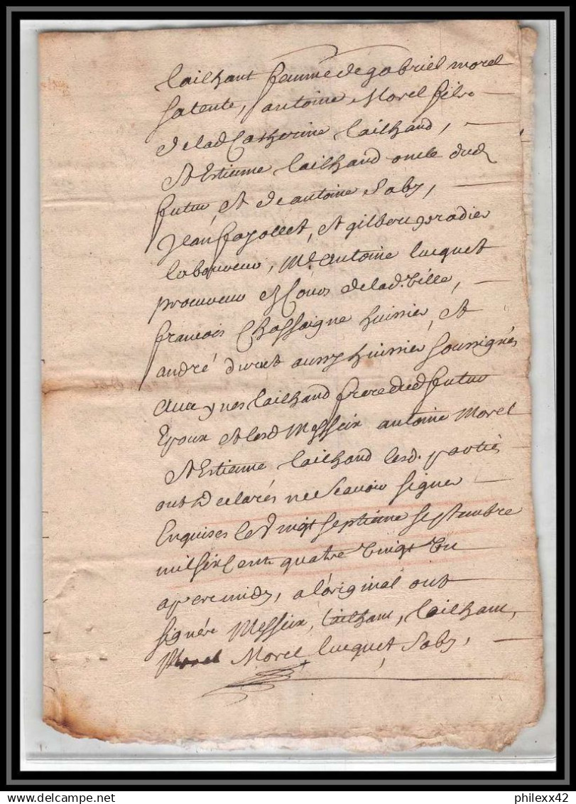 40178 Riom Auvergne Devaux N°300 Indice 5 27 Octobre 1684 Complet 8 Pages Document Très Ancien 18ème - Gebührenstempel, Impoststempel