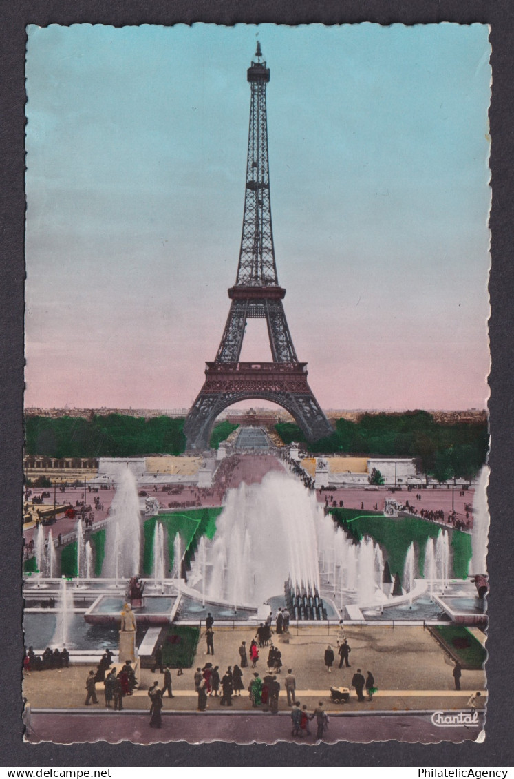 FRANCE, Postcard, Paris, La Tour Eiffel - Tour Eiffel