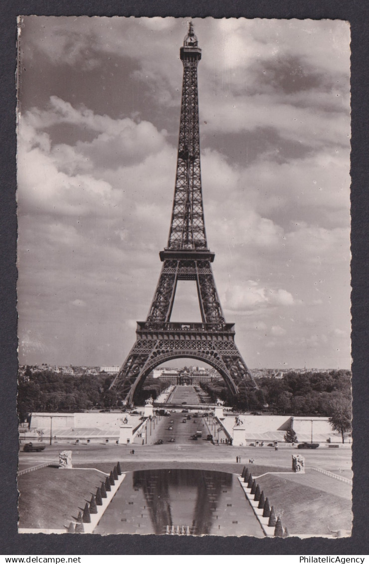 FRANCE, Postcard RPPC, Paris, Tour Eiffel - Tour Eiffel