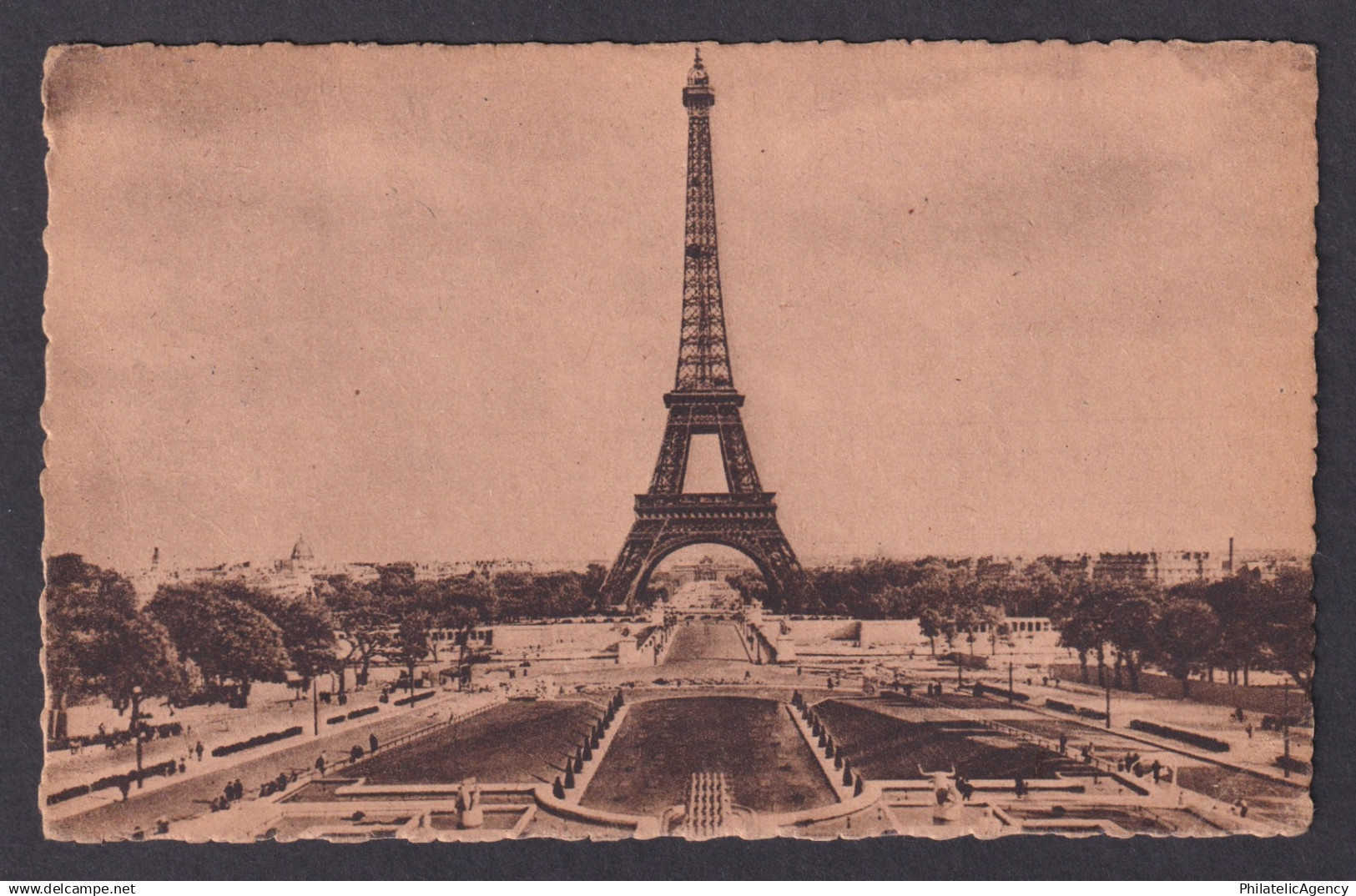 FRANCE, Postcard RPPC, Paris, Tour Eiffel - Tour Eiffel