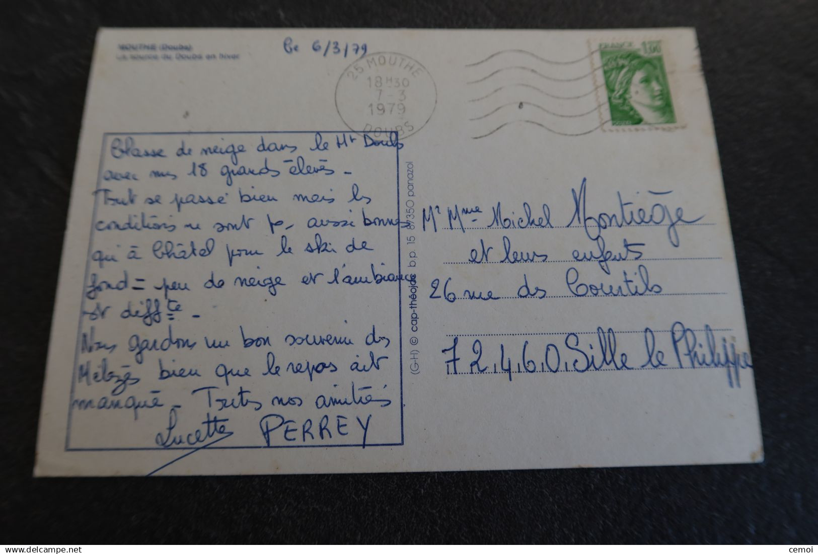 CP - MOUTHE (25) - La Source Du Doubs En Hiver - Mouthe