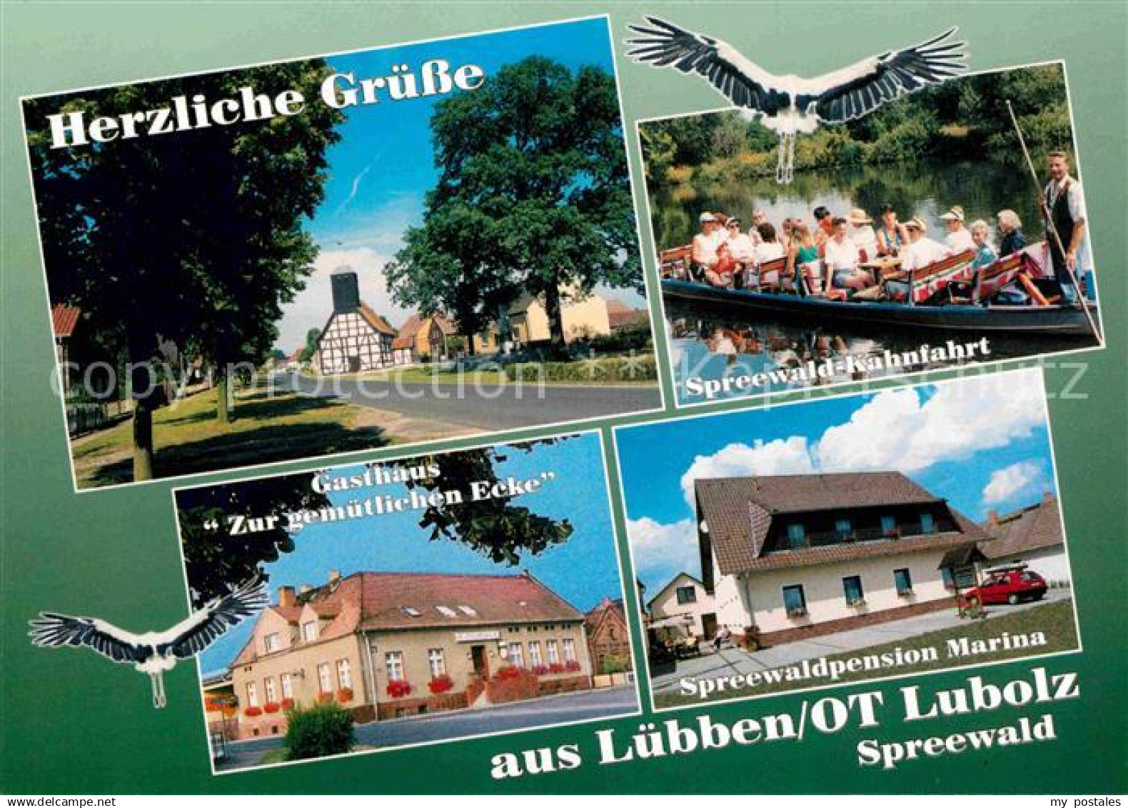 Luebben Spreewald Spreewald-Kahnfahrt Gasthaus Zur Gemuetlichen Ecke - Lübben (Spreewald)