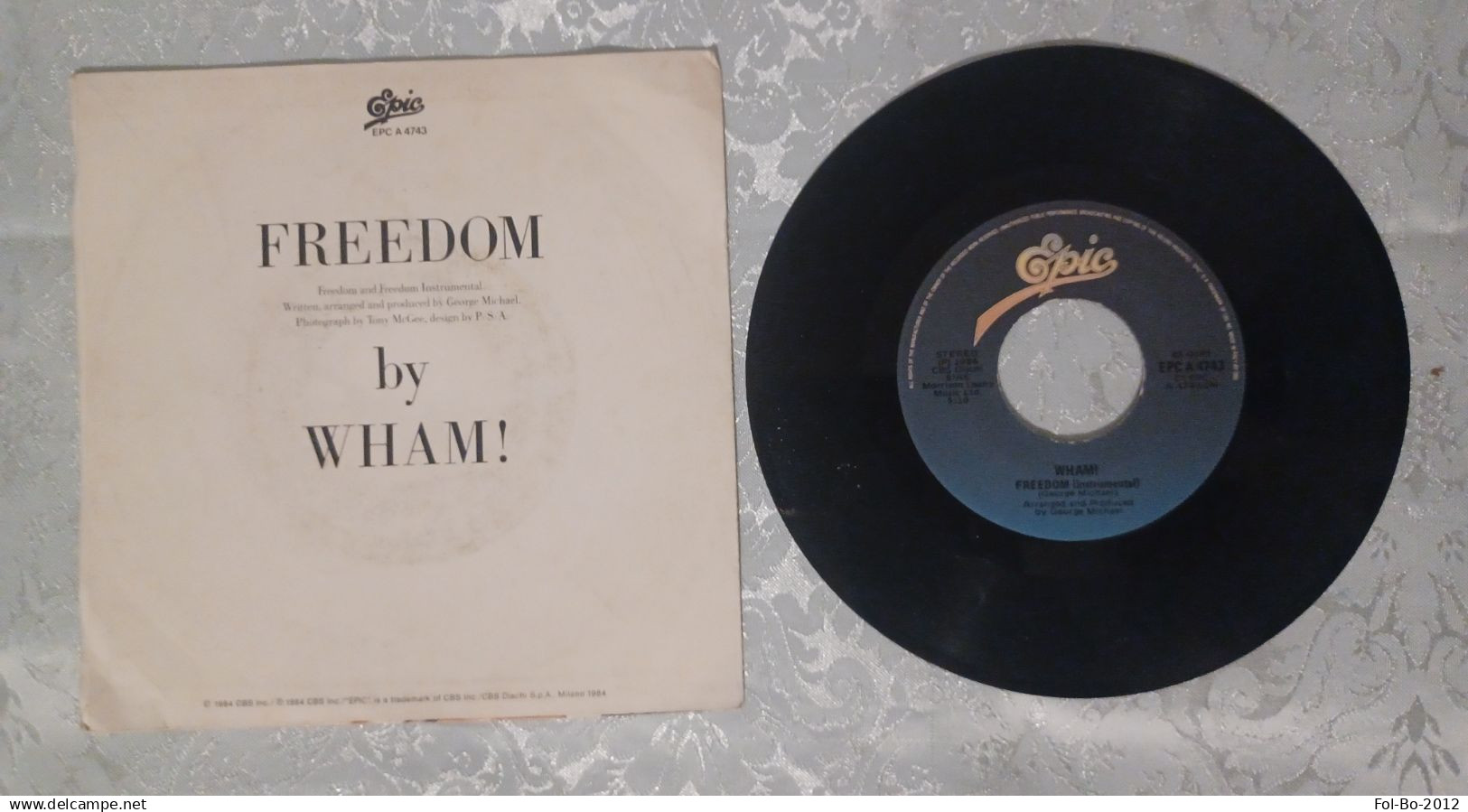 Freedom By Wham  45 Giri Epec 1984 - 45 T - Maxi-Single