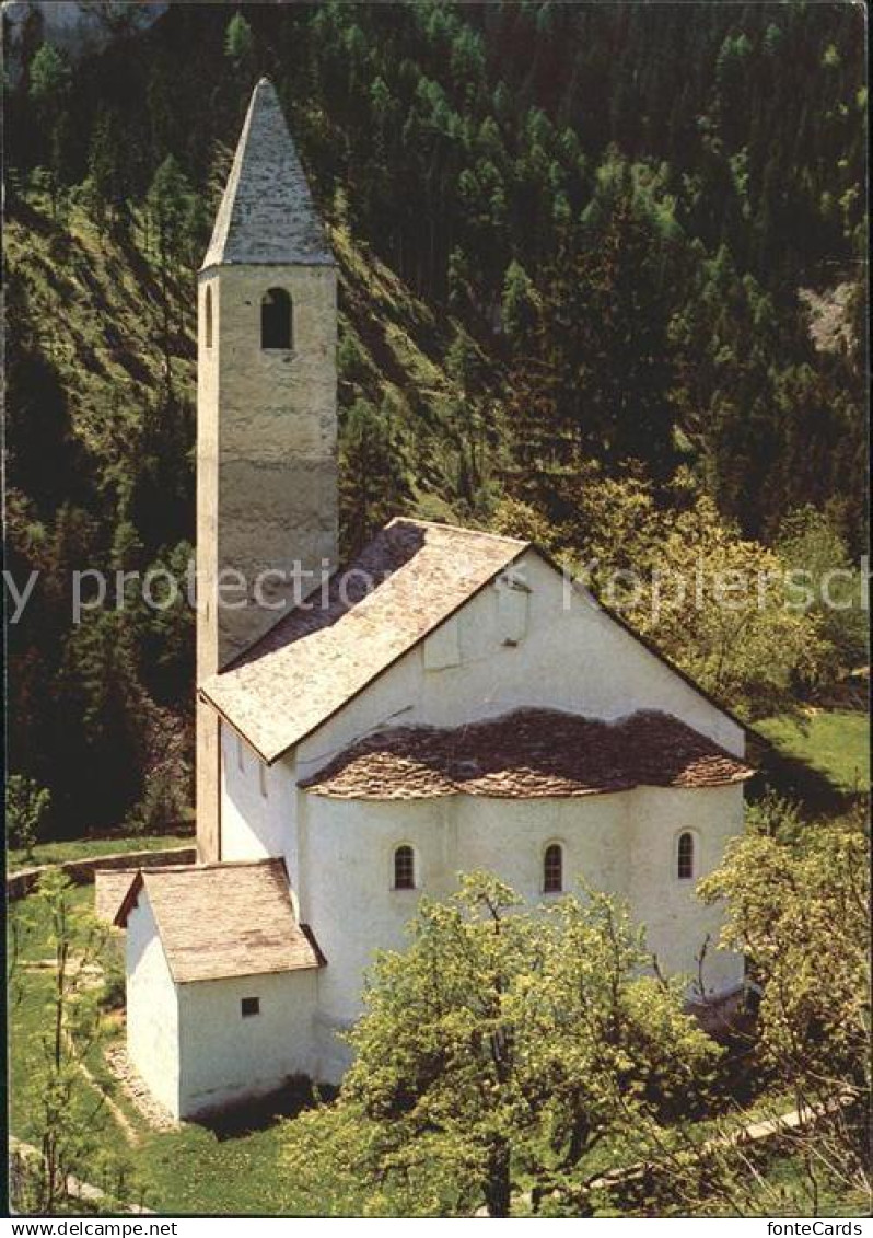 Alvaschein Karolinger Kirche St Peter Zu Mistail - Autres & Non Classés
