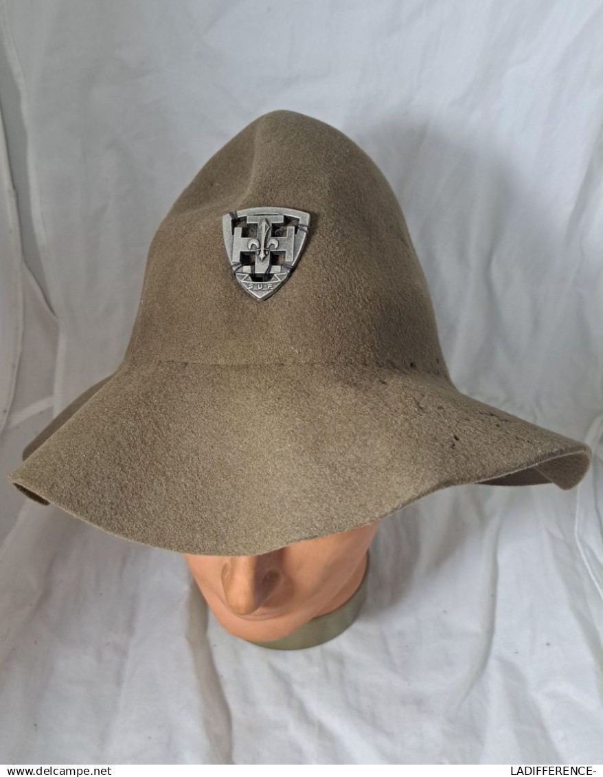 Ancien Chapeau De Scout SUF - Padvinderij