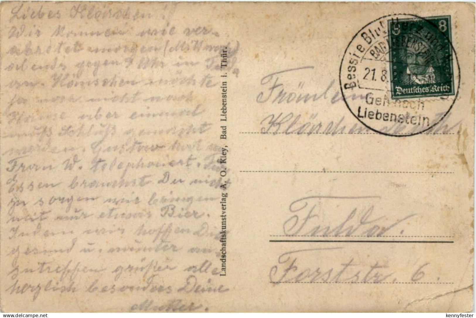 Bad Liebenstein, Haus Bernhardt - Bad Liebenstein