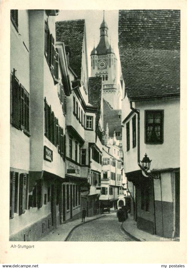 Stuttgart Gasse In Alt Stuttgart - Stuttgart