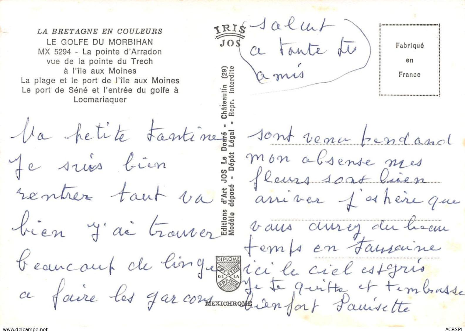56 ARRADON Multivue (Scan R/V) N° 19 \MS9030 - Arradon