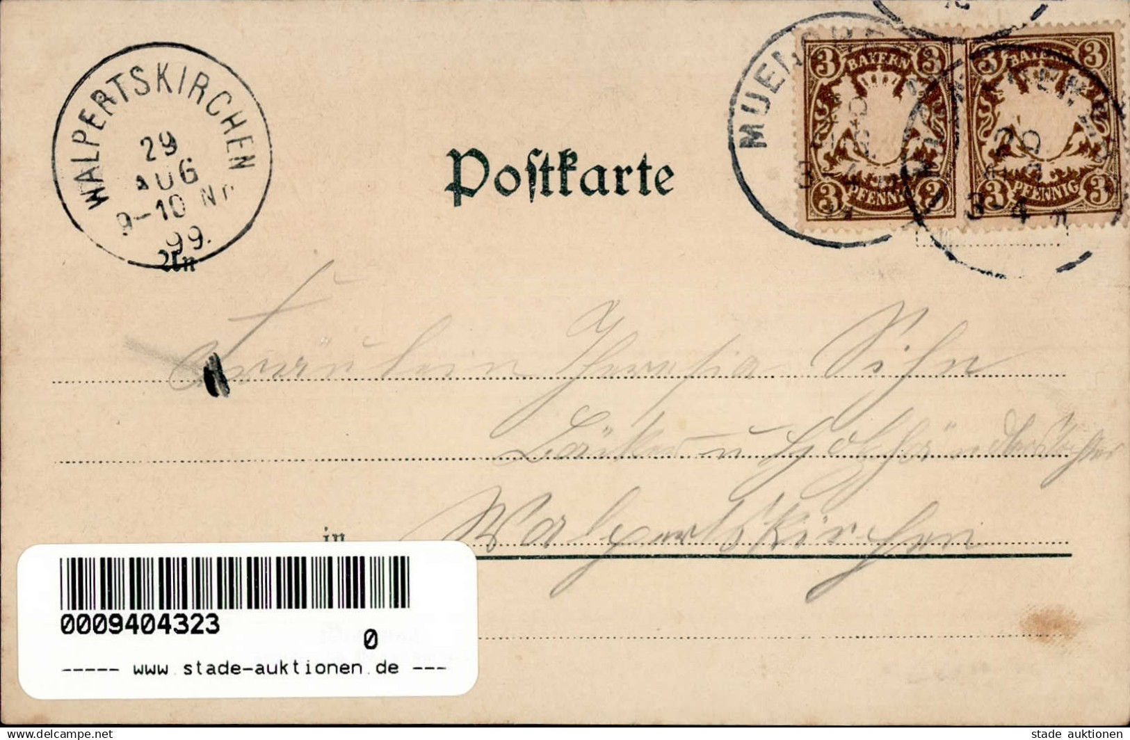 München (8000) Cafe Danner 1899 I-II - Altri & Non Classificati