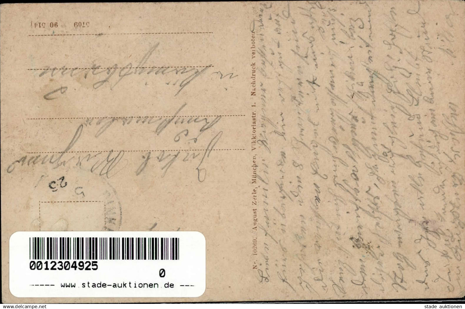 Dinkelscherben (8901) Hauptstrasse 1923 II (Marke Entfernt) - Altri & Non Classificati