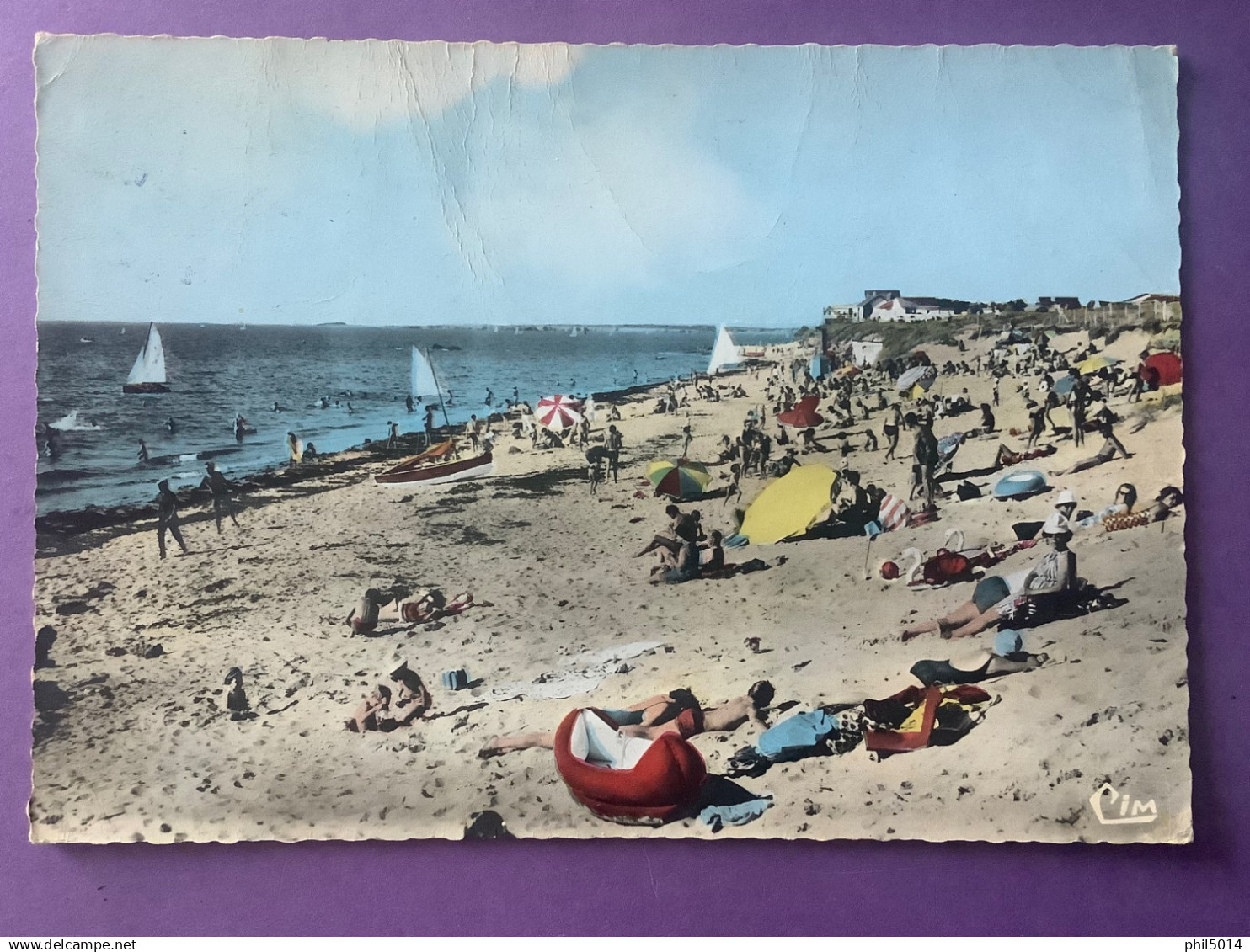 44   QUIMIAC-PLAGE     Plage De L’Anseria           Bon état (traces D’usage Dont Plis) - Sonstige & Ohne Zuordnung