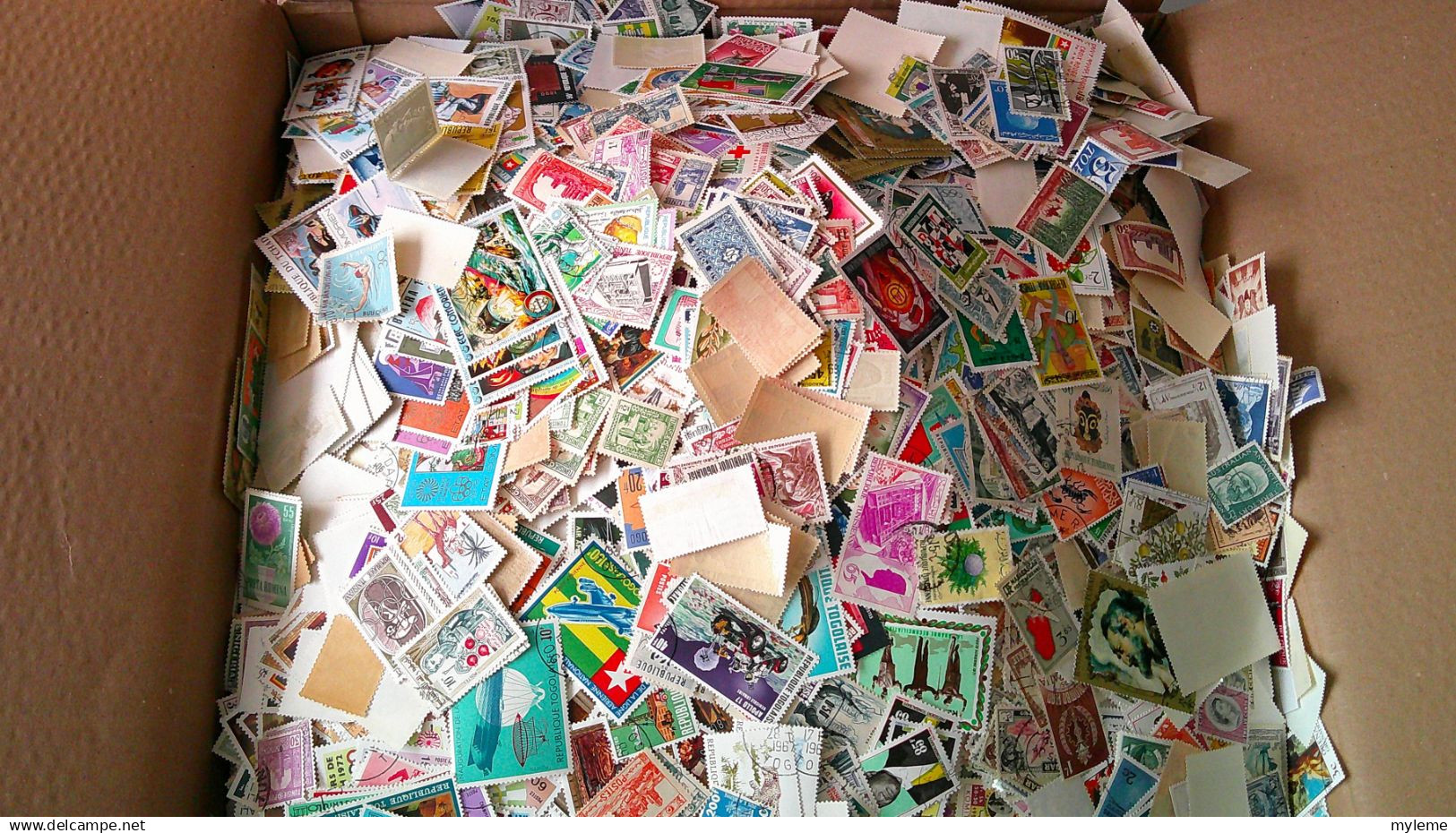 BS0001 Carton De 6 Kgs De Timbres De Divers Pays. Du Bon Temps à Passer.    A Saisir   !!! - Vrac (min 1000 Timbres)