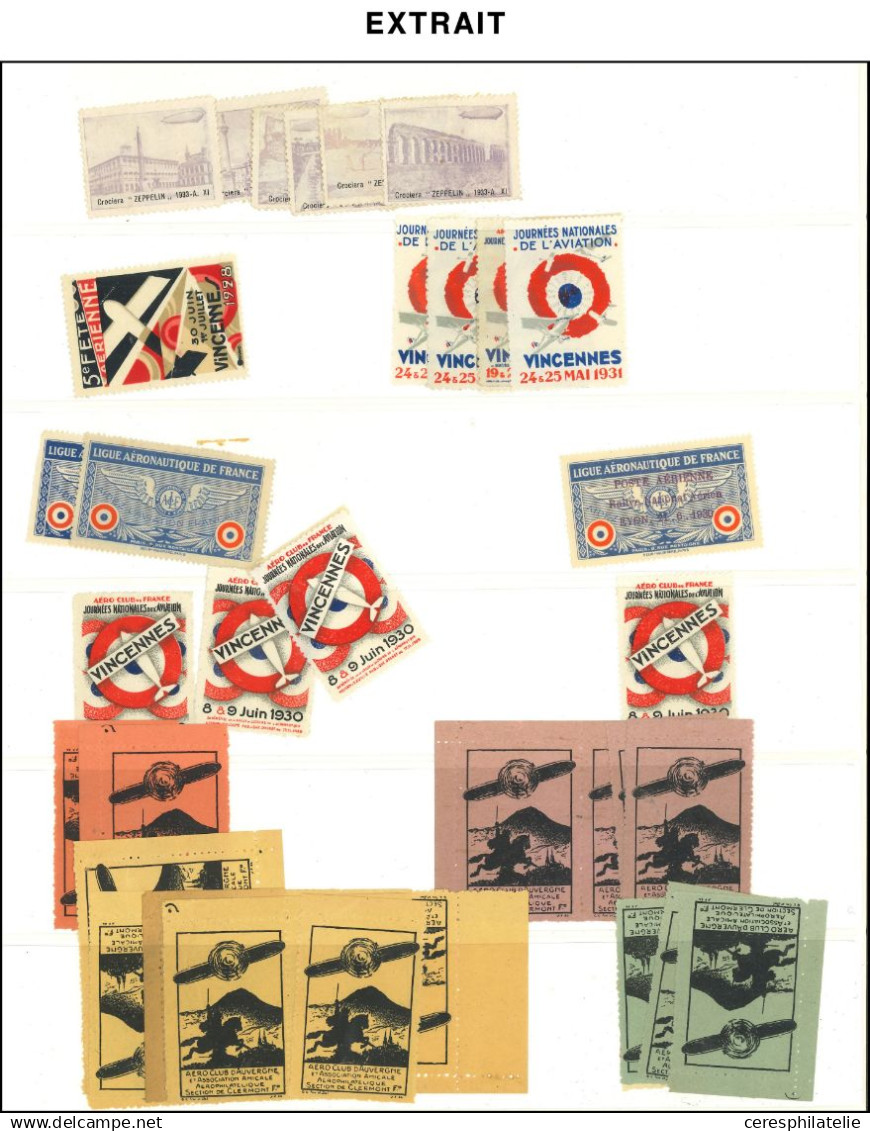 Stock de fin de catalogue : Colis Postaux, Annulé/Spécimen, Fictifs, Guerre, Grève, Vignettes, Variétés, en tout 9 class
