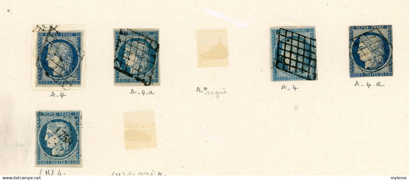 BS221 Bel Ensemble De Timbres Classiques France Oblitérés Et *. Cote Très Sympa .  A Saisir !!! - Collections (en Albums)