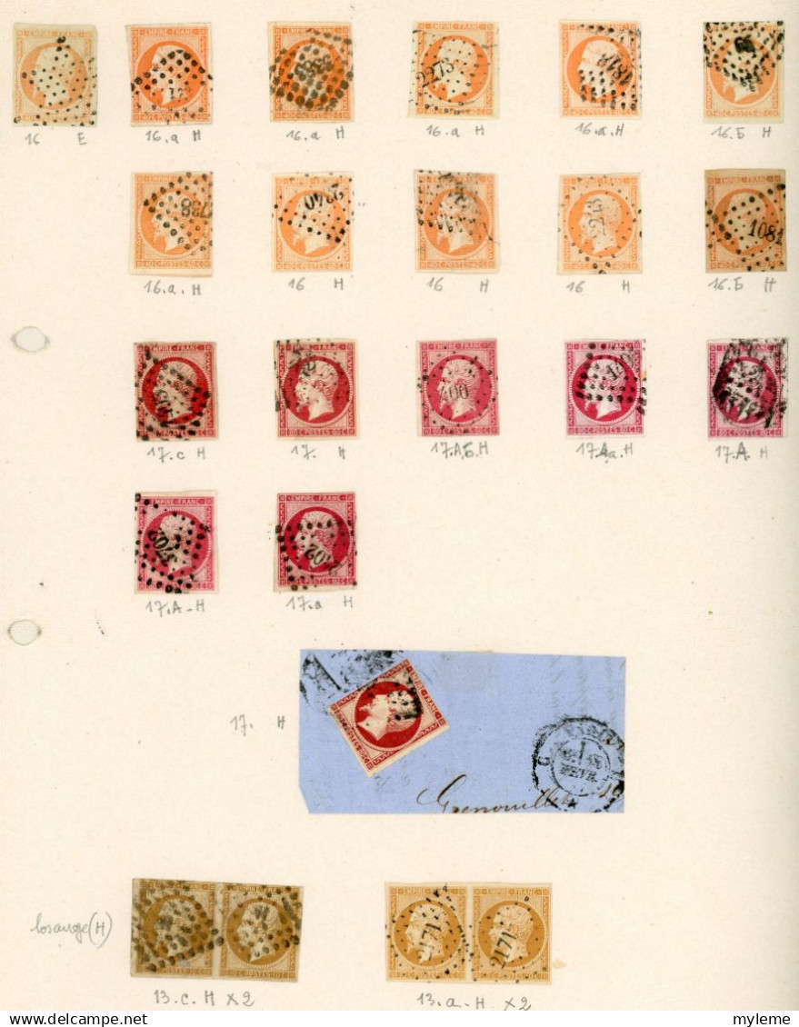 BS221 Bel ensemble de timbres classiques France oblitérés et *. Cote très sympa .  A saisir !!!