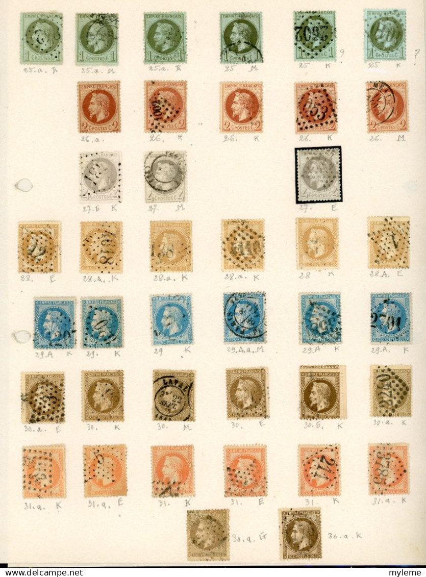 BS221 Bel ensemble de timbres classiques France oblitérés et *. Cote très sympa .  A saisir !!!