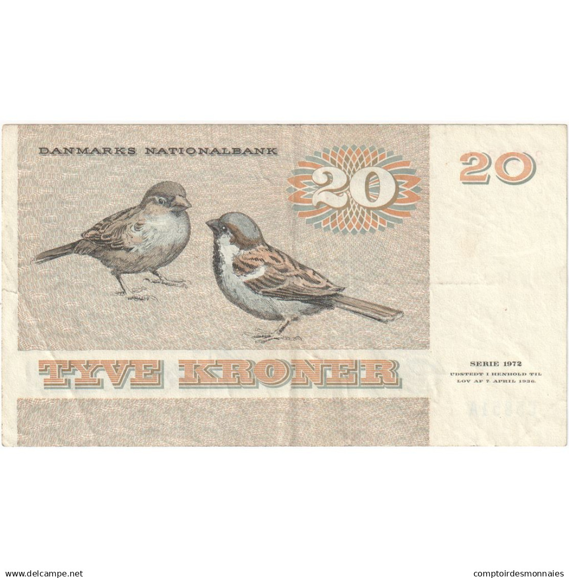 Danemark, 20 Kroner, SUP - Denmark