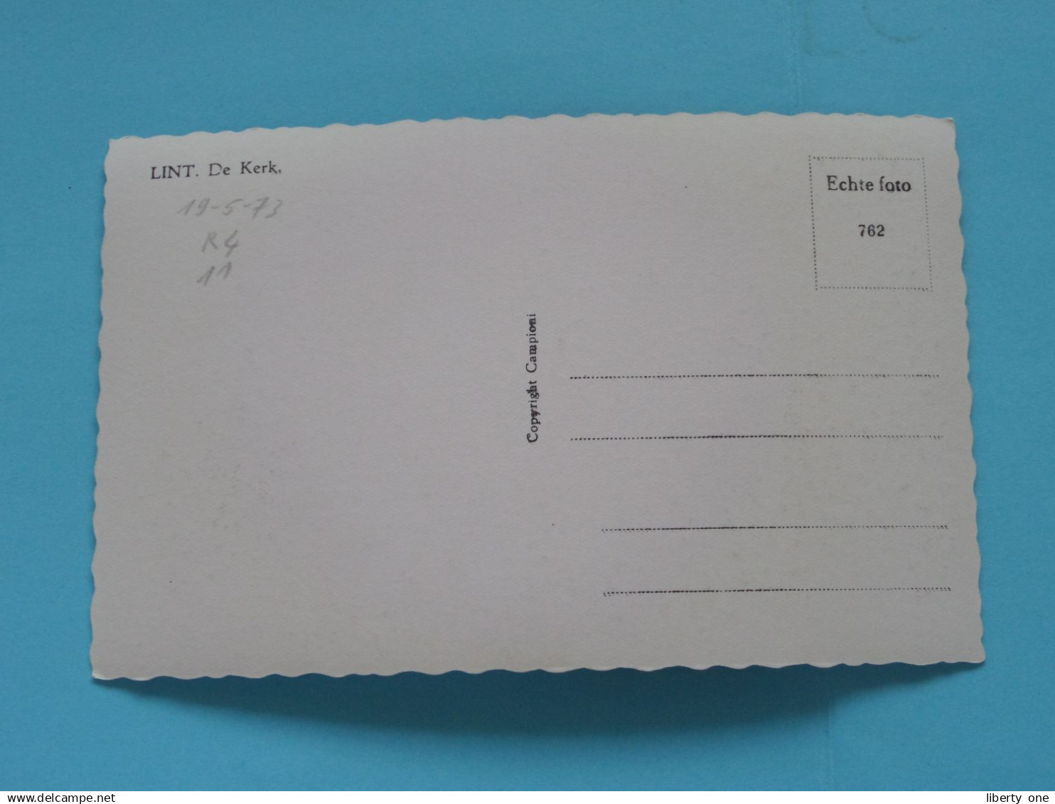 De Kerk > LINT ( Edit.: Campion ) Anno 19?? ( Zie / Voir SCANS ) ! - Lint