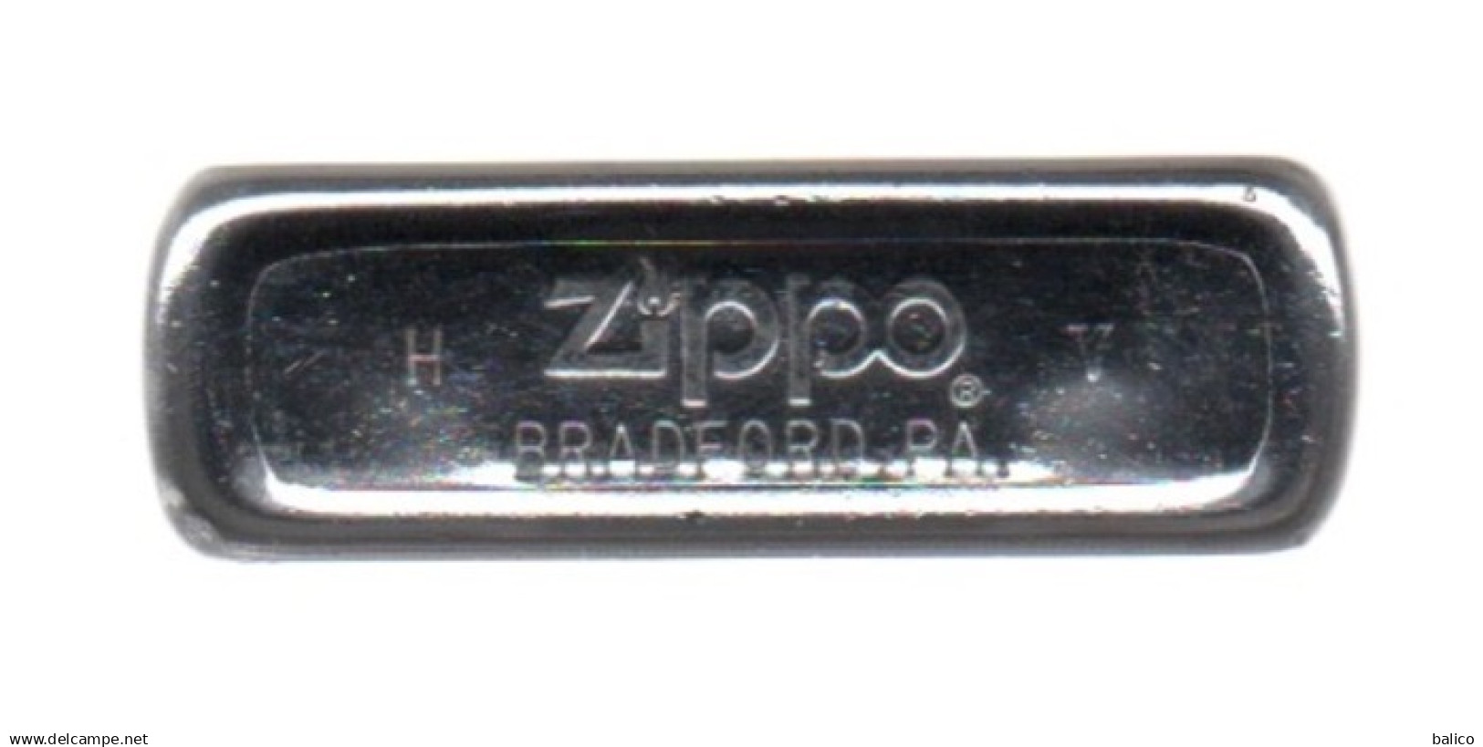 ZIPPO - SEBAGO -  Chromé - 1989 - Ref, 704 - Zippo