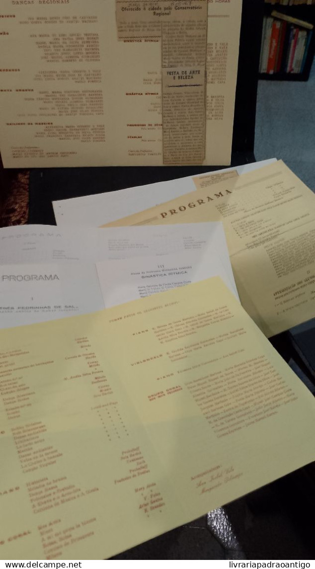 Programas Braga 6 Unidades Anos 60 - Programas