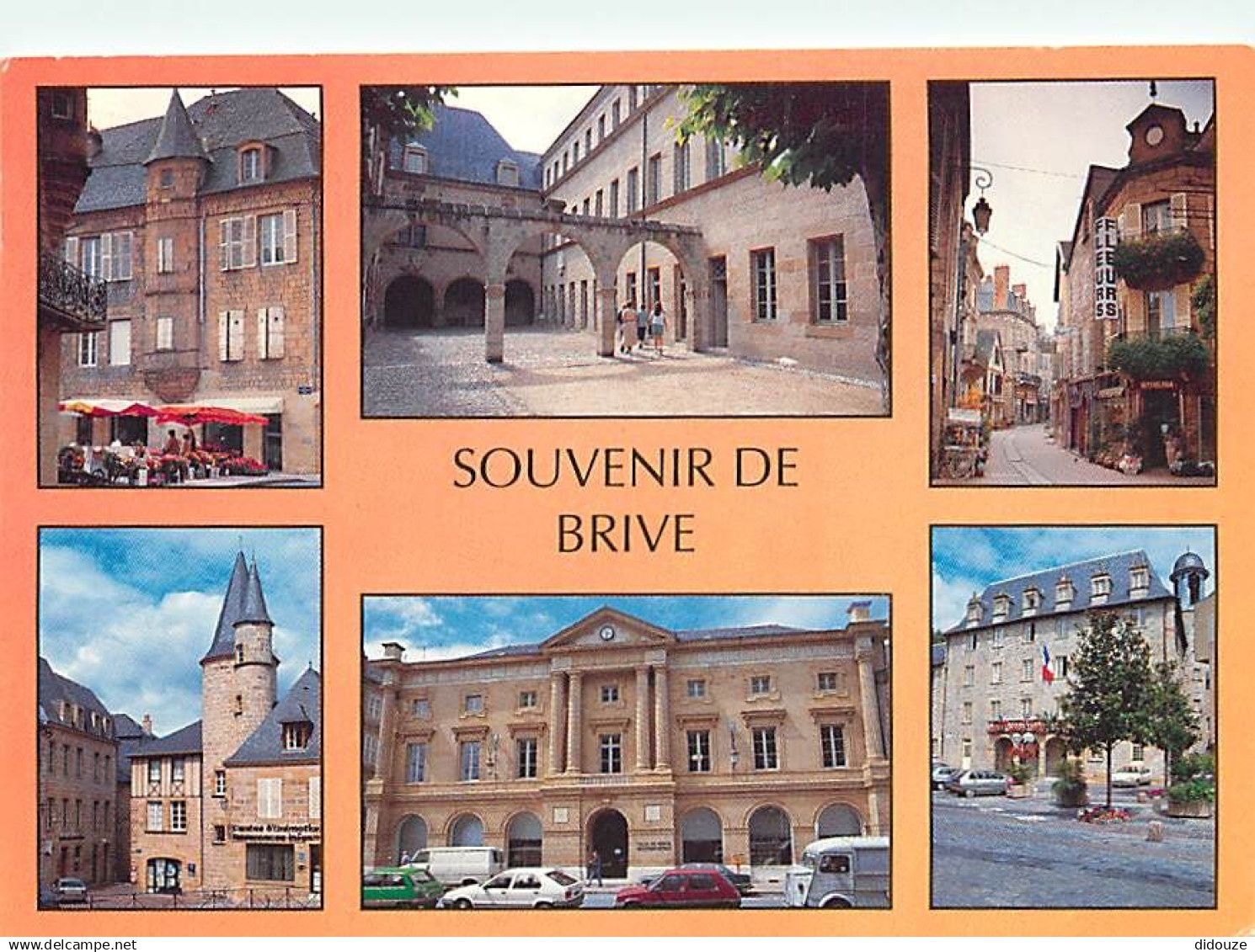 19 - Brive La Gaillarde - Multivues - Automobiles - Flamme Postale De Brive - CPM - Voir Scans Recto-Verso - Brive La Gaillarde