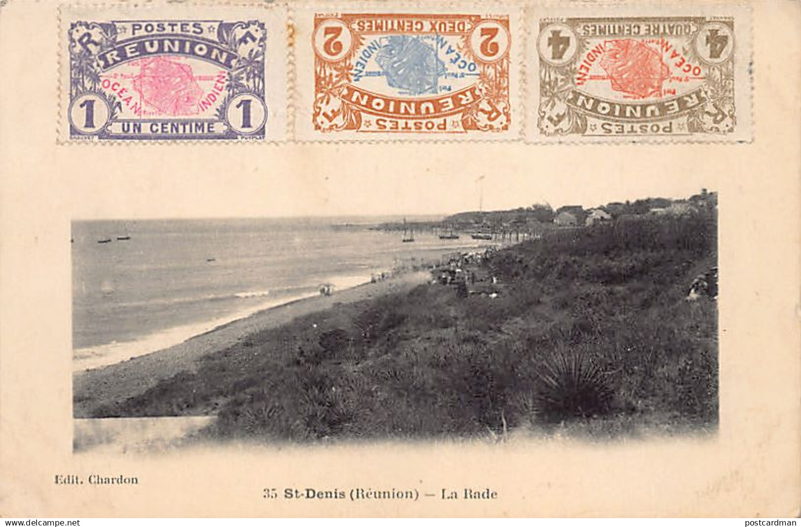 La Réunion - SAINT-DENIS - La Rade - Ed. Chardon 35 - Saint Denis