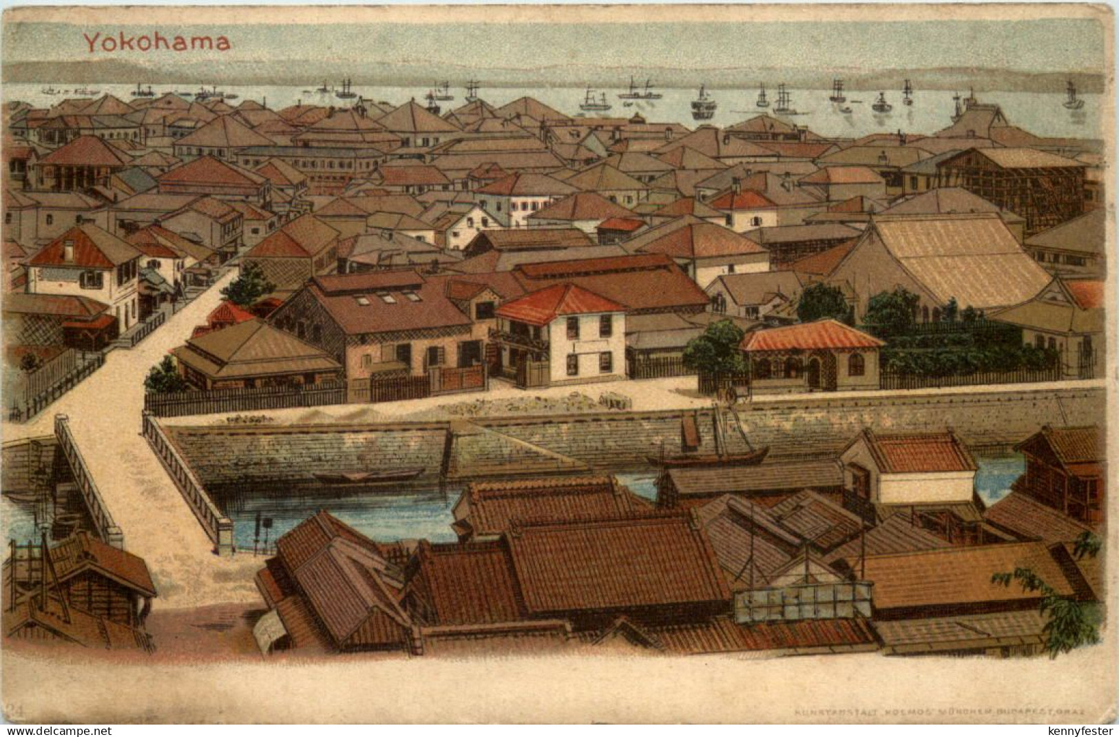Yokohama - Litho - Yokohama