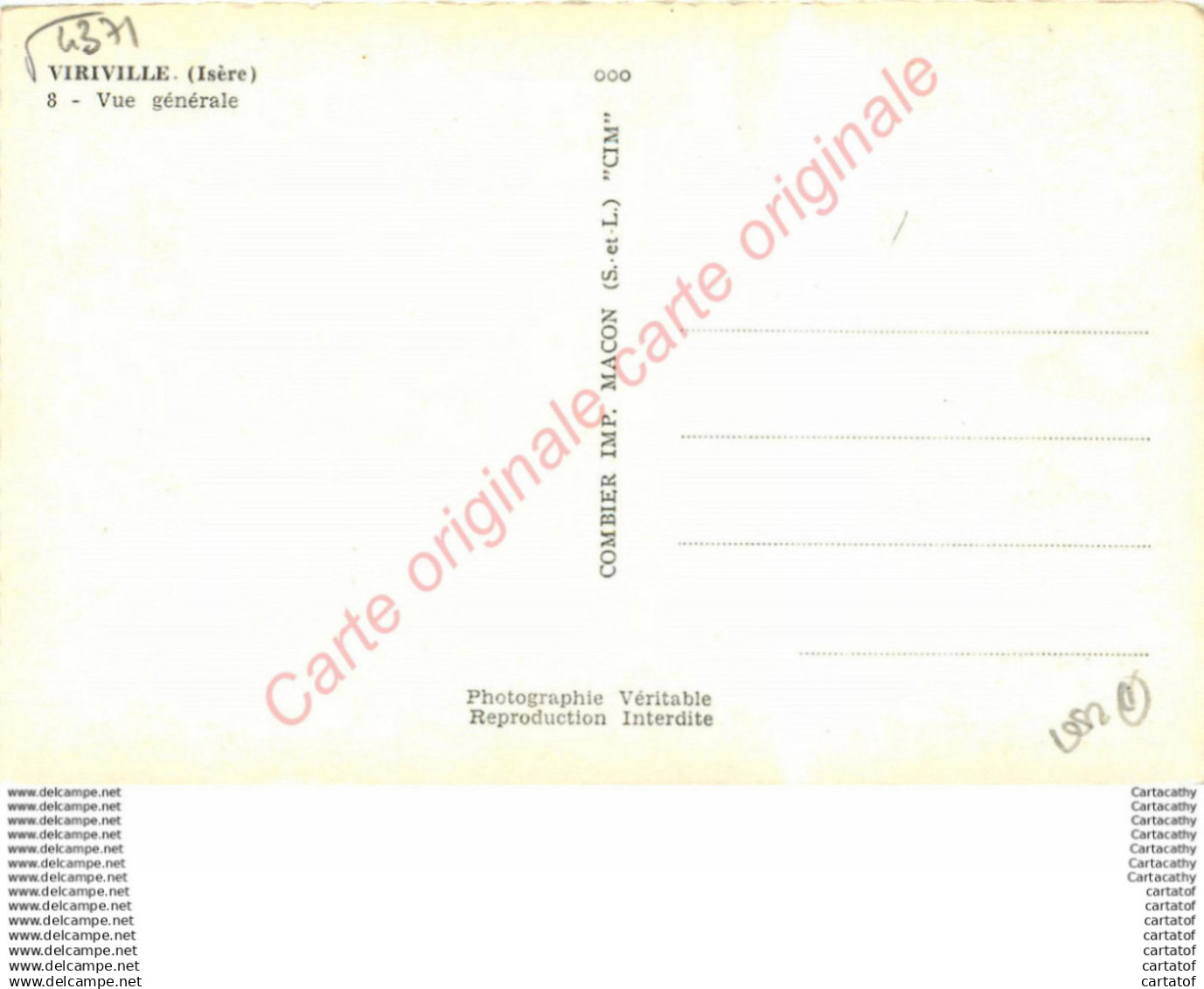 38.  VIRIVILLE .  Vue Générale . - Viriville