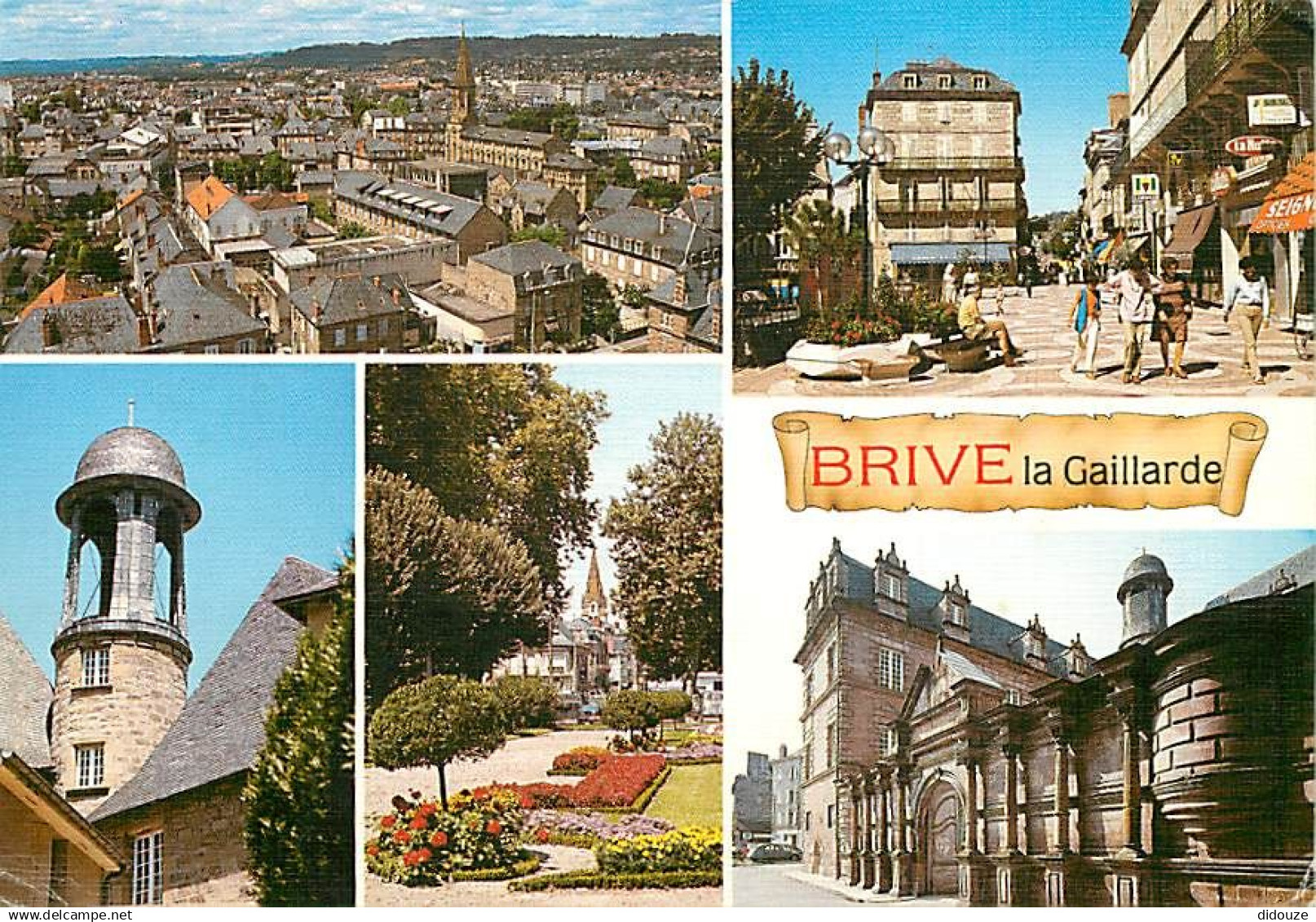 19 - Brive La Gaillarde - Multivues - Flamme Postale De Brive - CPM - Voir Scans Recto-Verso - Brive La Gaillarde