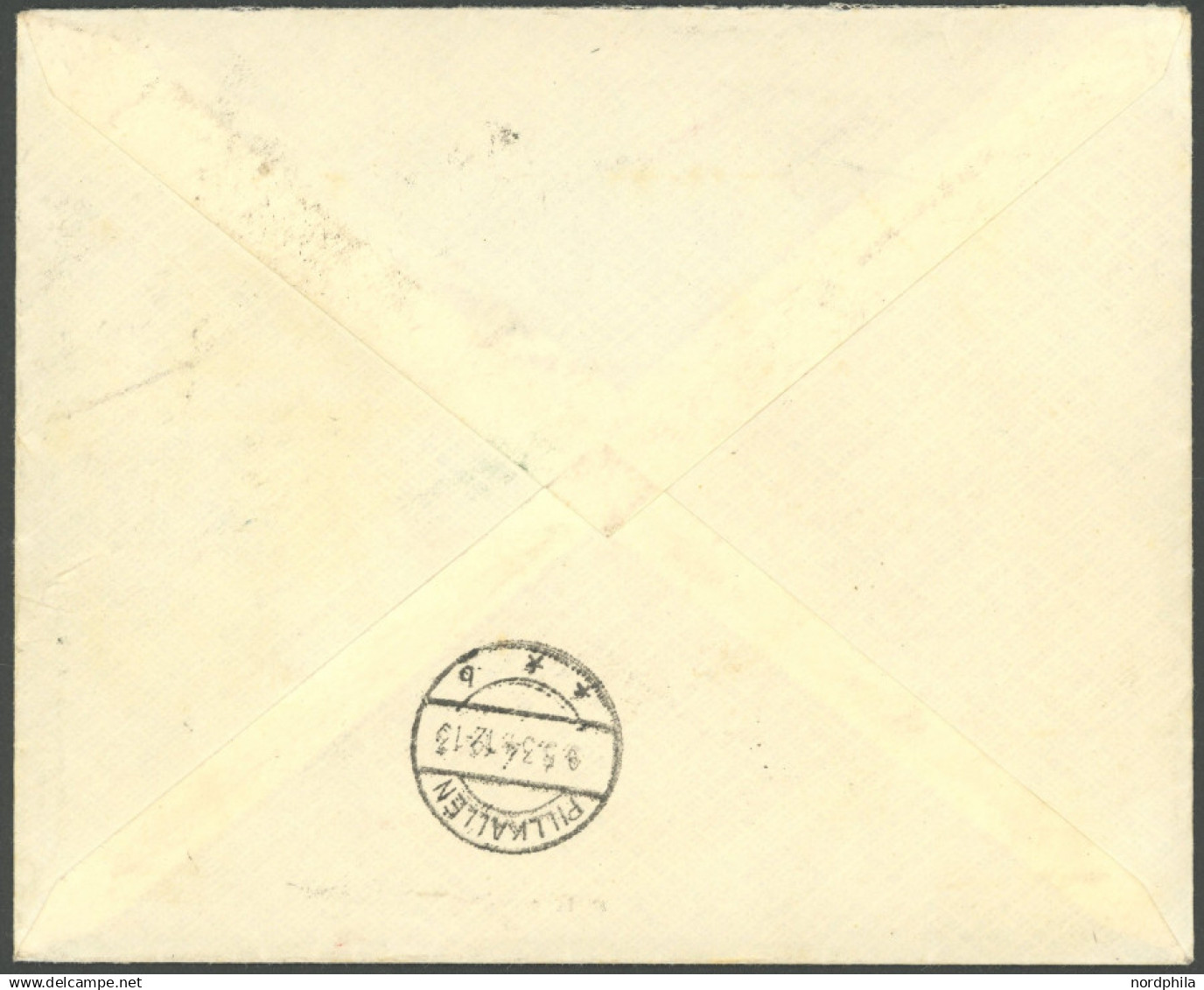 ZUSAMMENDRUCKE W 22 BRIEF, 1931, Adler 15 + 10 Mit Zusatzfrankatur Auf Luftpost-Einschreibbrief Von BARGTEHEIDE Nach Pil - Se-Tenant