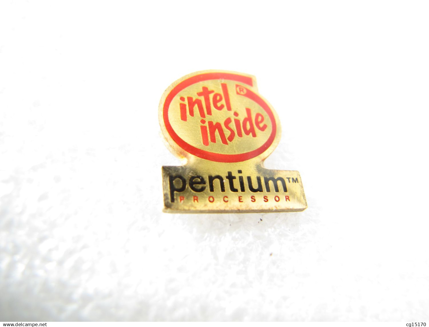 PIN'S     INTEL INSIDE PENTIUM  PROCESSOR - Informatica