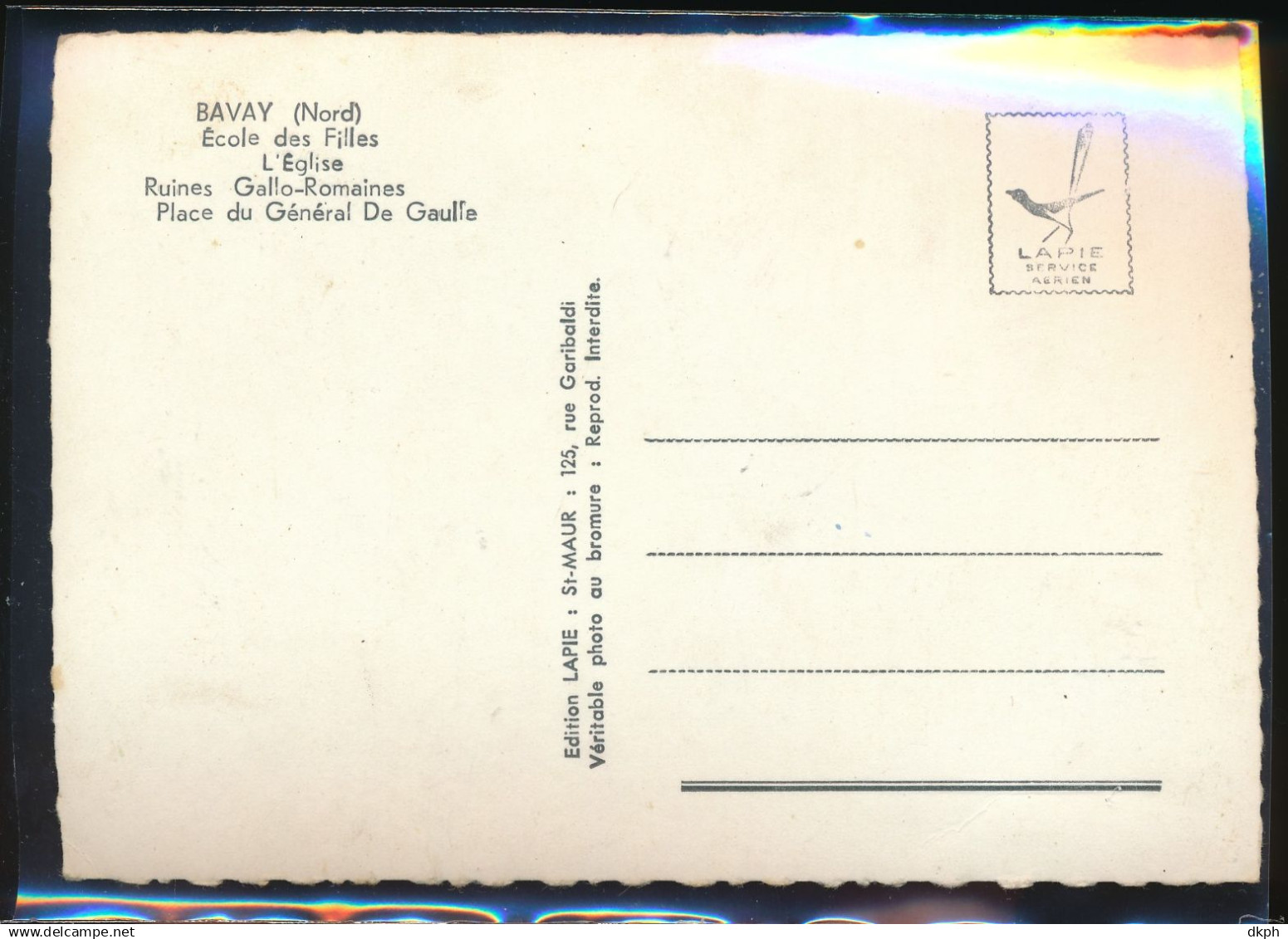 59 BAVAY MULTIVUES REF GUM 146 - Bavay