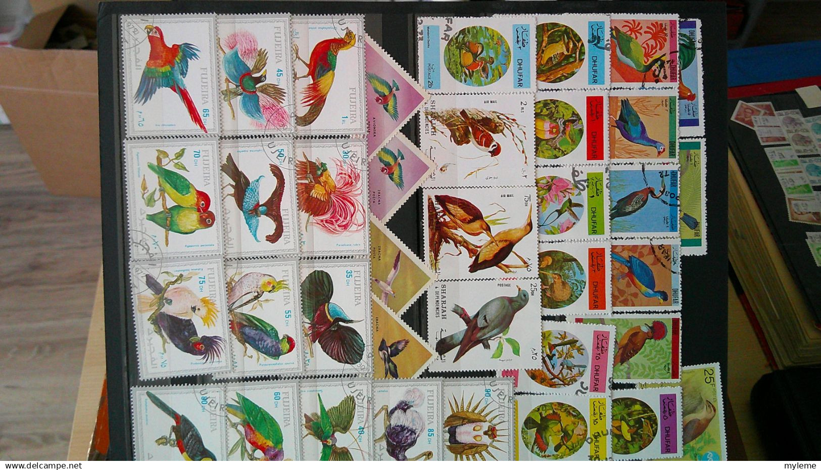 BS228 Bel Ensemble De Timbres De Divers Pays + France N° 256 + 269 ** Signés Cote 510 Euros . A Saisir !!! - Collections (en Albums)