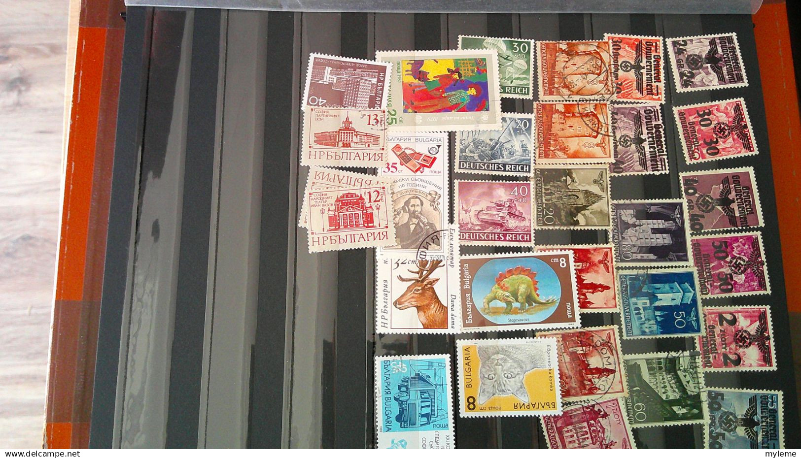 BS228 Bel ensemble de timbres de divers pays + France N° 256 + 269 ** signés cote 510 euros . A saisir !!!