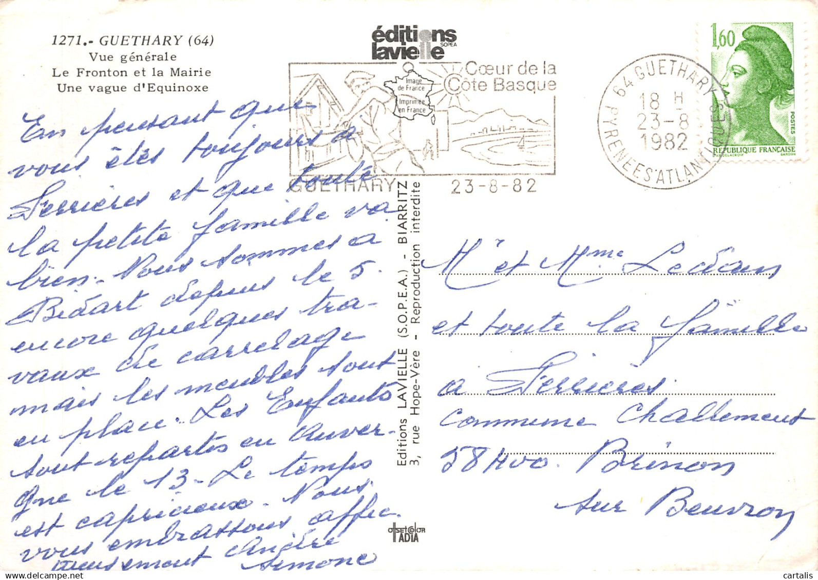 64-GUETHARY-N°C-4310-A/0277 - Guethary
