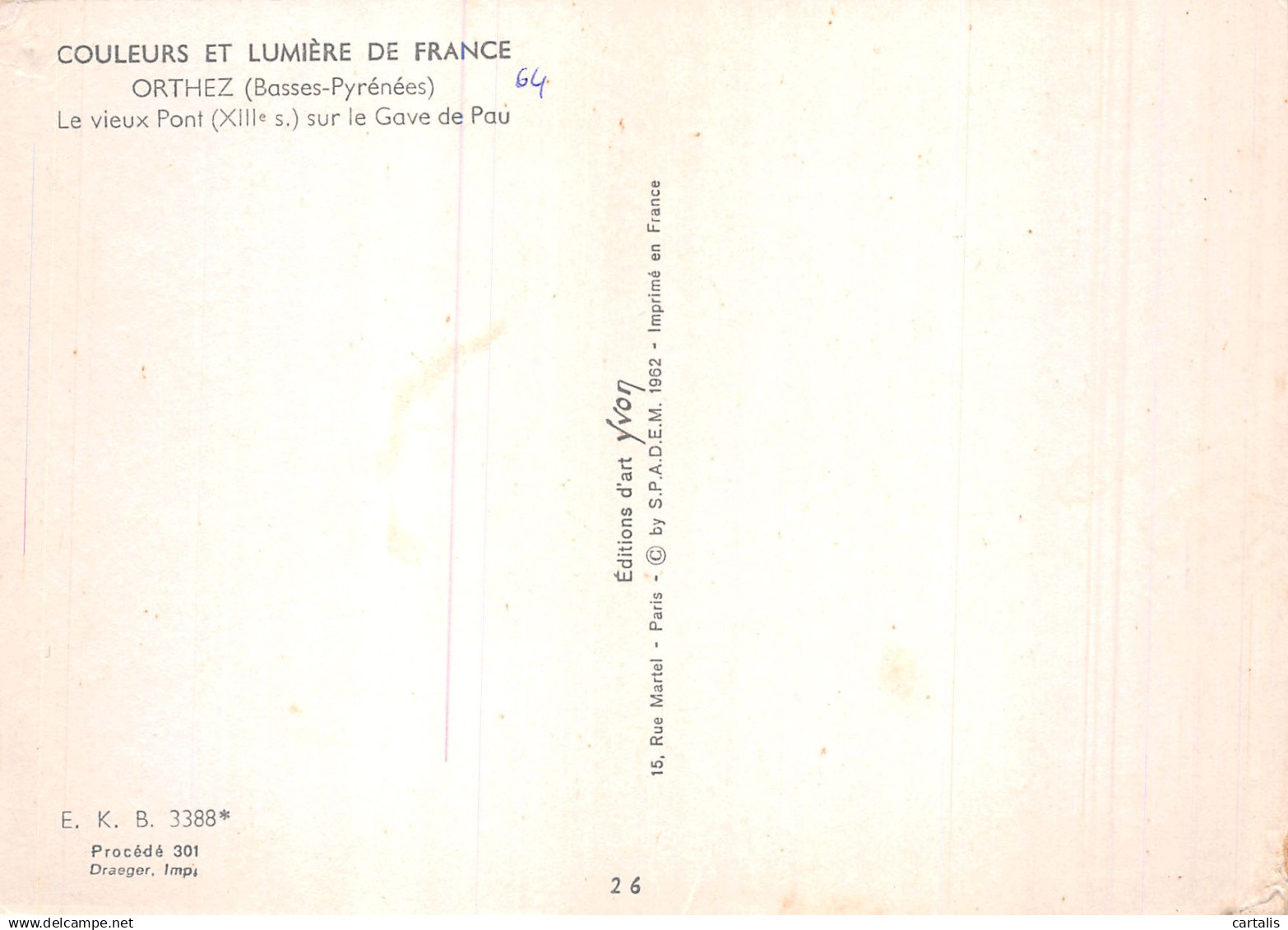 64-ORTHEZ-N°C-4320-A/0353 - Orthez