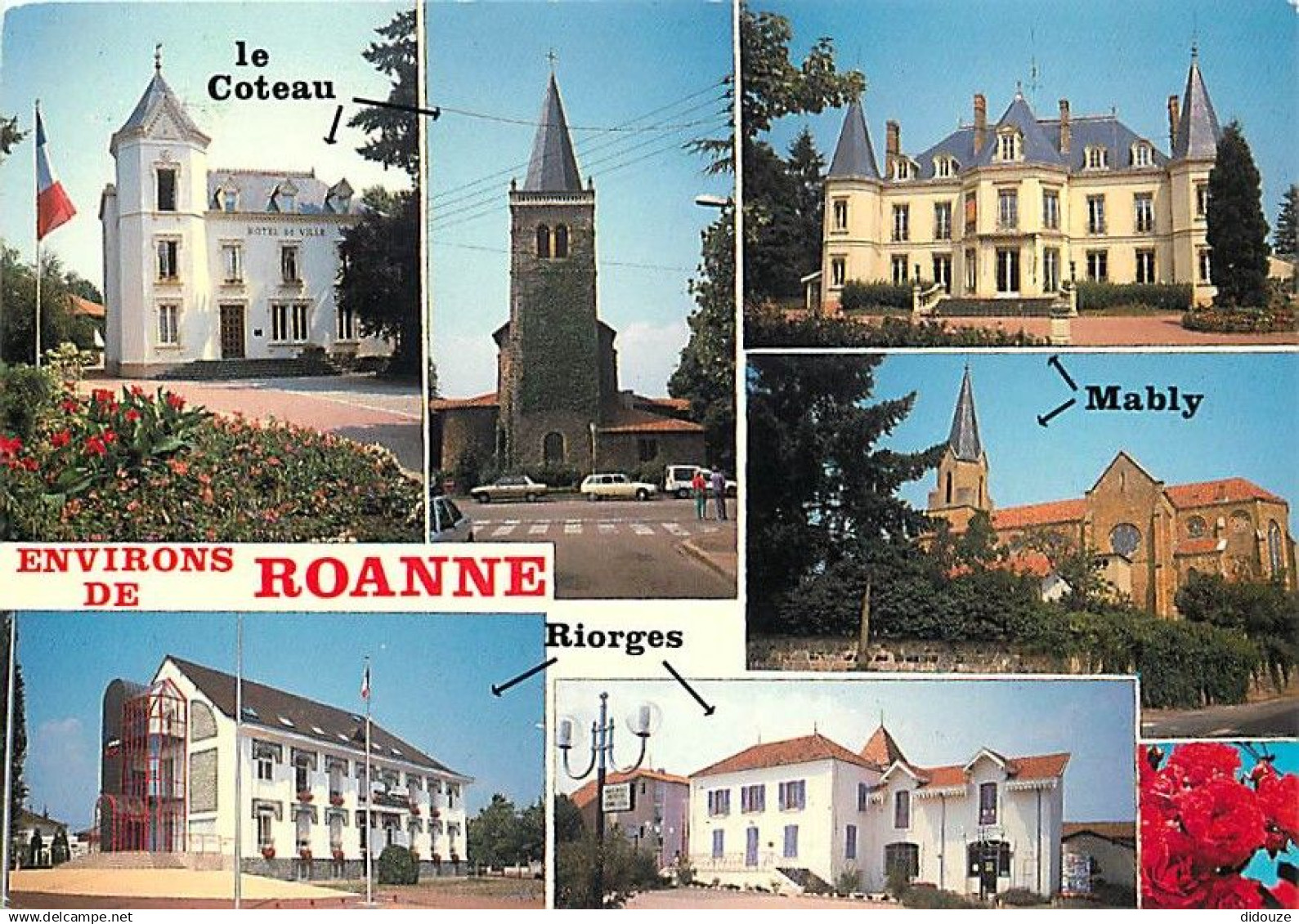 42 - Roanne - Environs De Roanne - Multivues - CPM - Voir Scans Recto-Verso - Roanne
