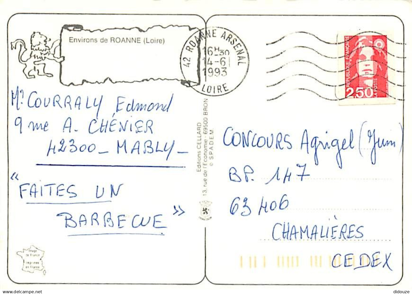 42 - Roanne - Environs De Roanne - Multivues - CPM - Voir Scans Recto-Verso - Roanne