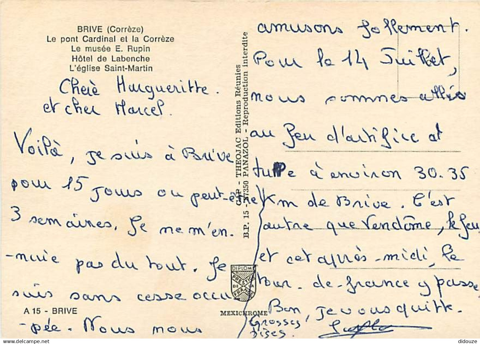 19 - Brive La Gaillarde - Multivues - CPM - Voir Scans Recto-Verso - Brive La Gaillarde
