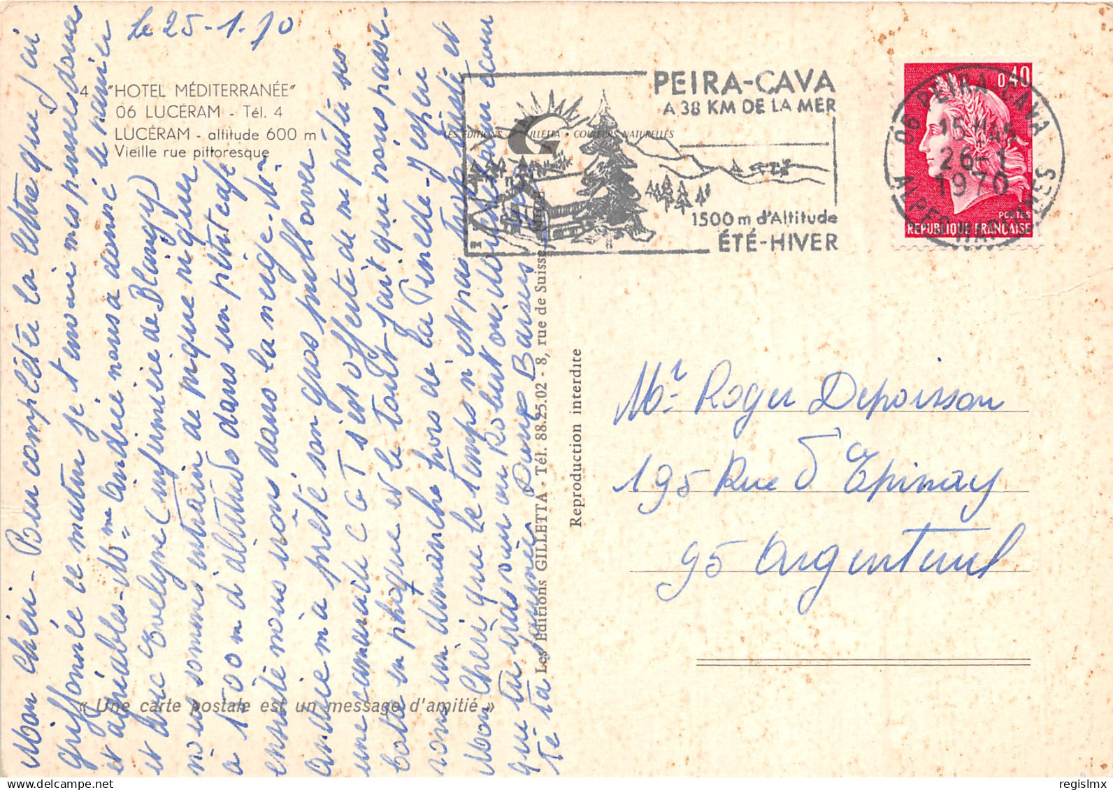 06-LUCERAM-N°T259-D/0203 - Lucéram