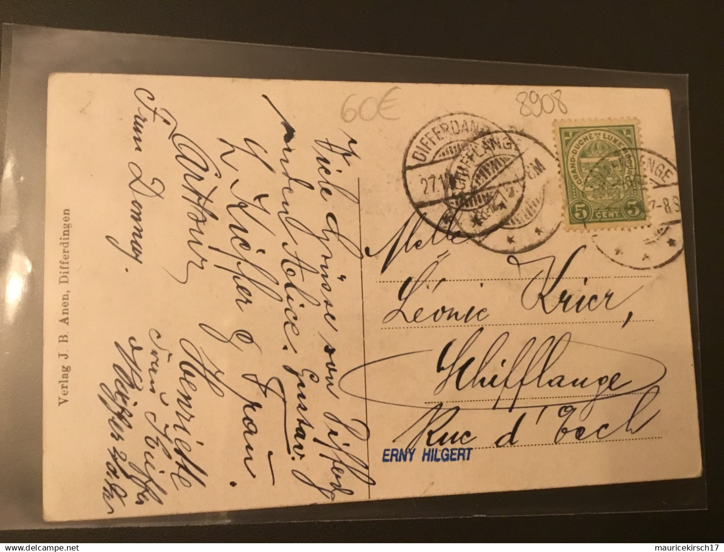 Luxembourg Luxemburg Differdange Kloster 1915 - Differdange